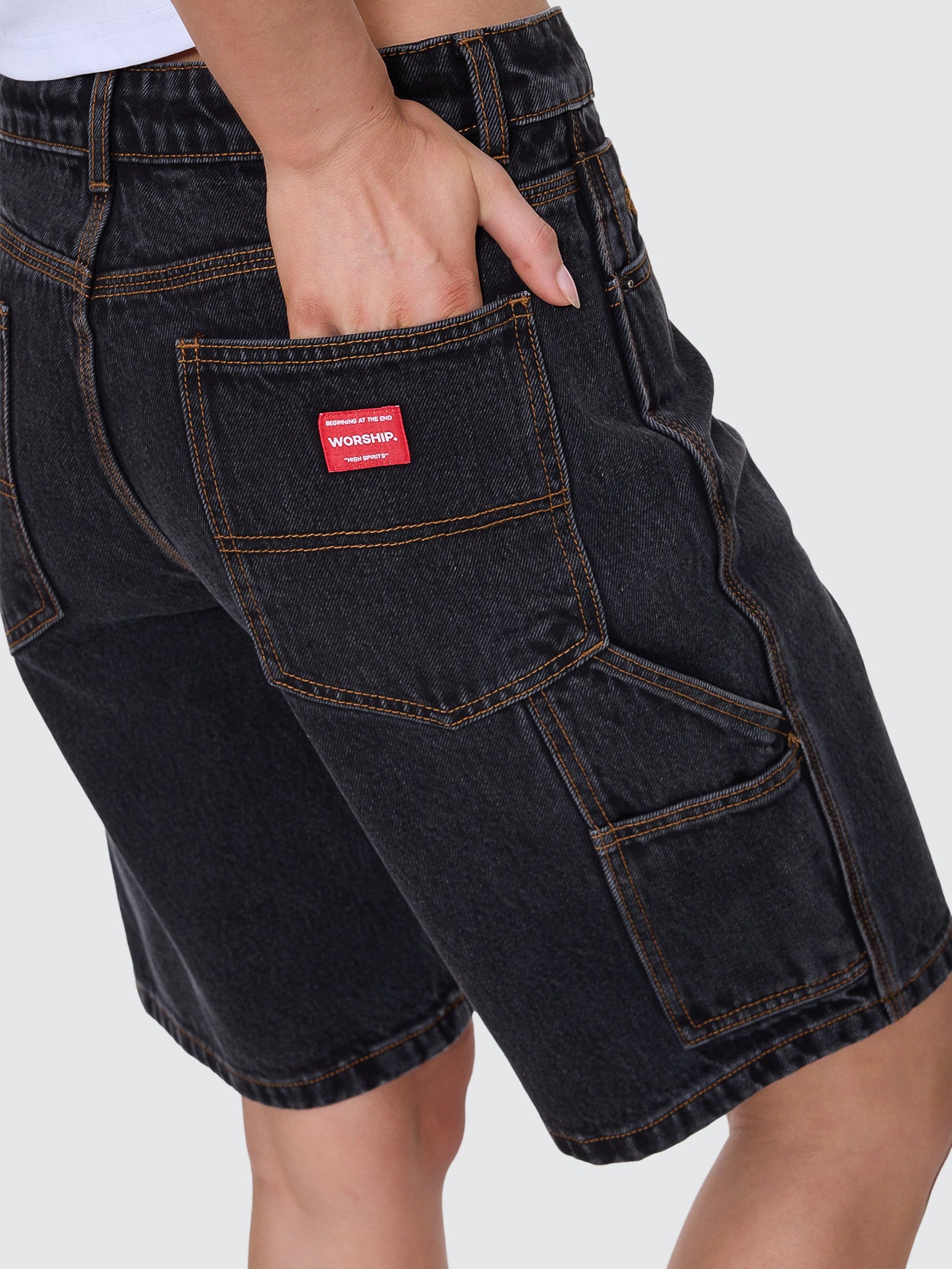 Carpenter Short - Black Rinse 4