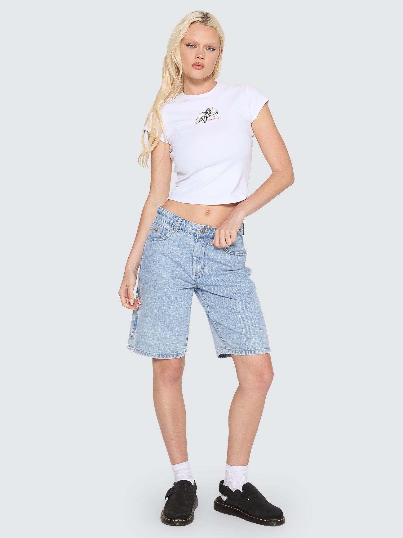 Carpenter Short - Worship Worn Blue 4