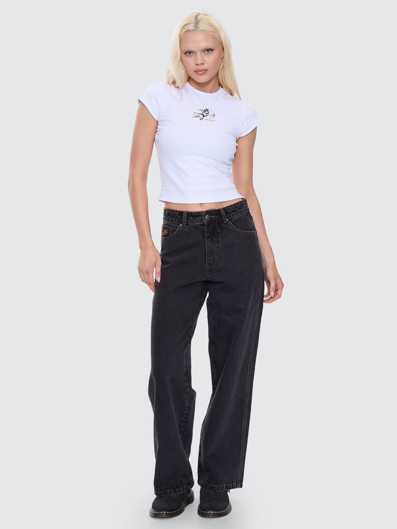 Sloucher Jean - Black Rinse 4