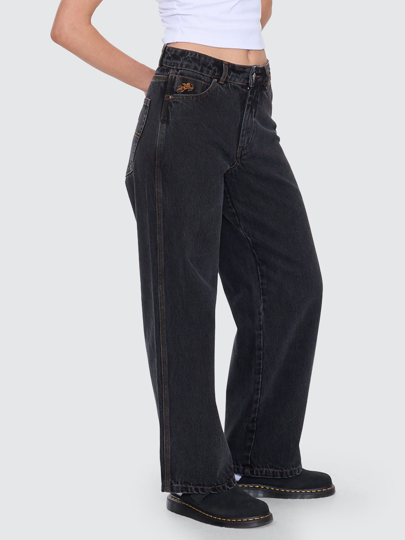 Sloucher Jean - Black Rinse 4