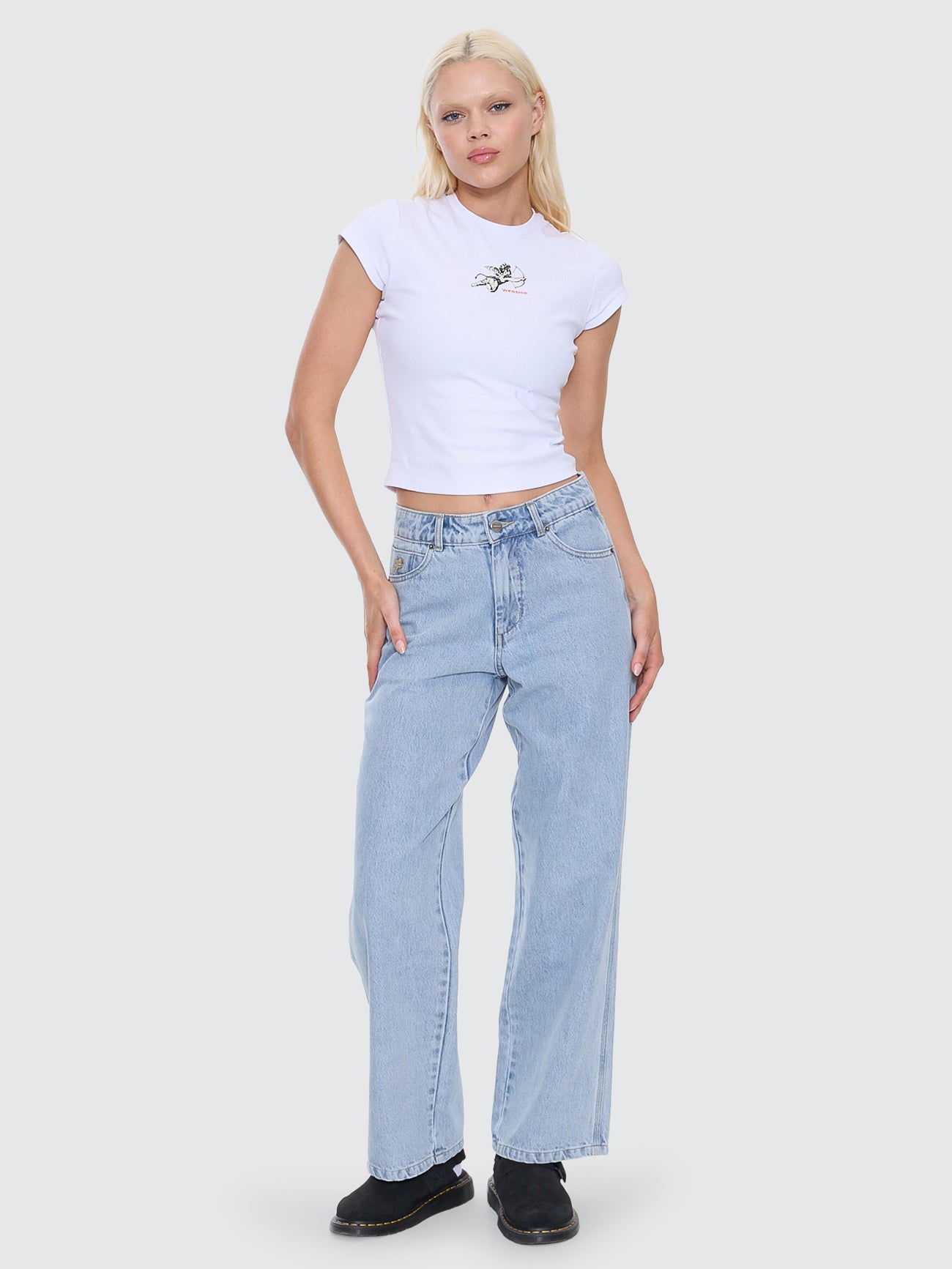 Sloucher Jean - Worship Worn Blue 4