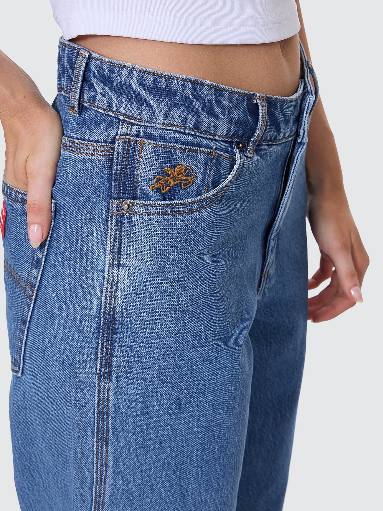 Sloucher Jean - Worship Worn Blue 4