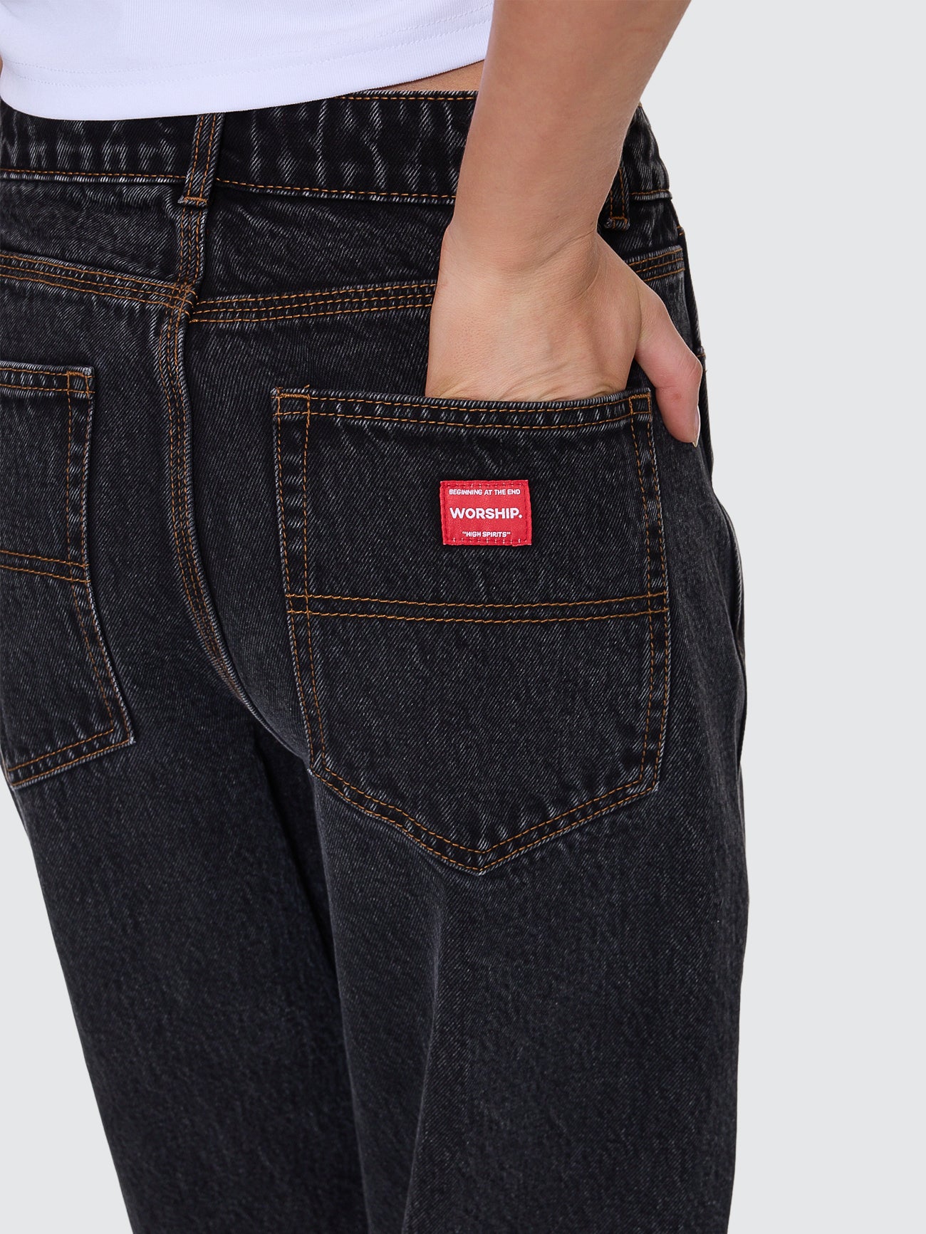 Big Baggy Jean - Black Rinse 4