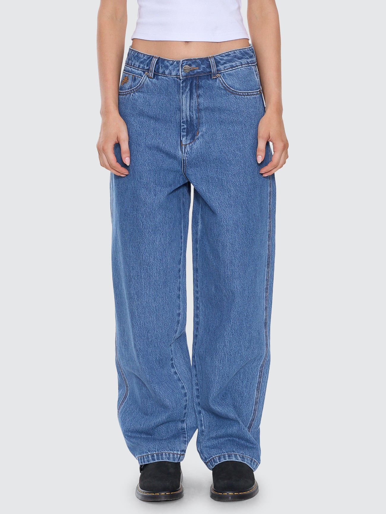 Big Baggy Jean - Worship Worn Blue 4