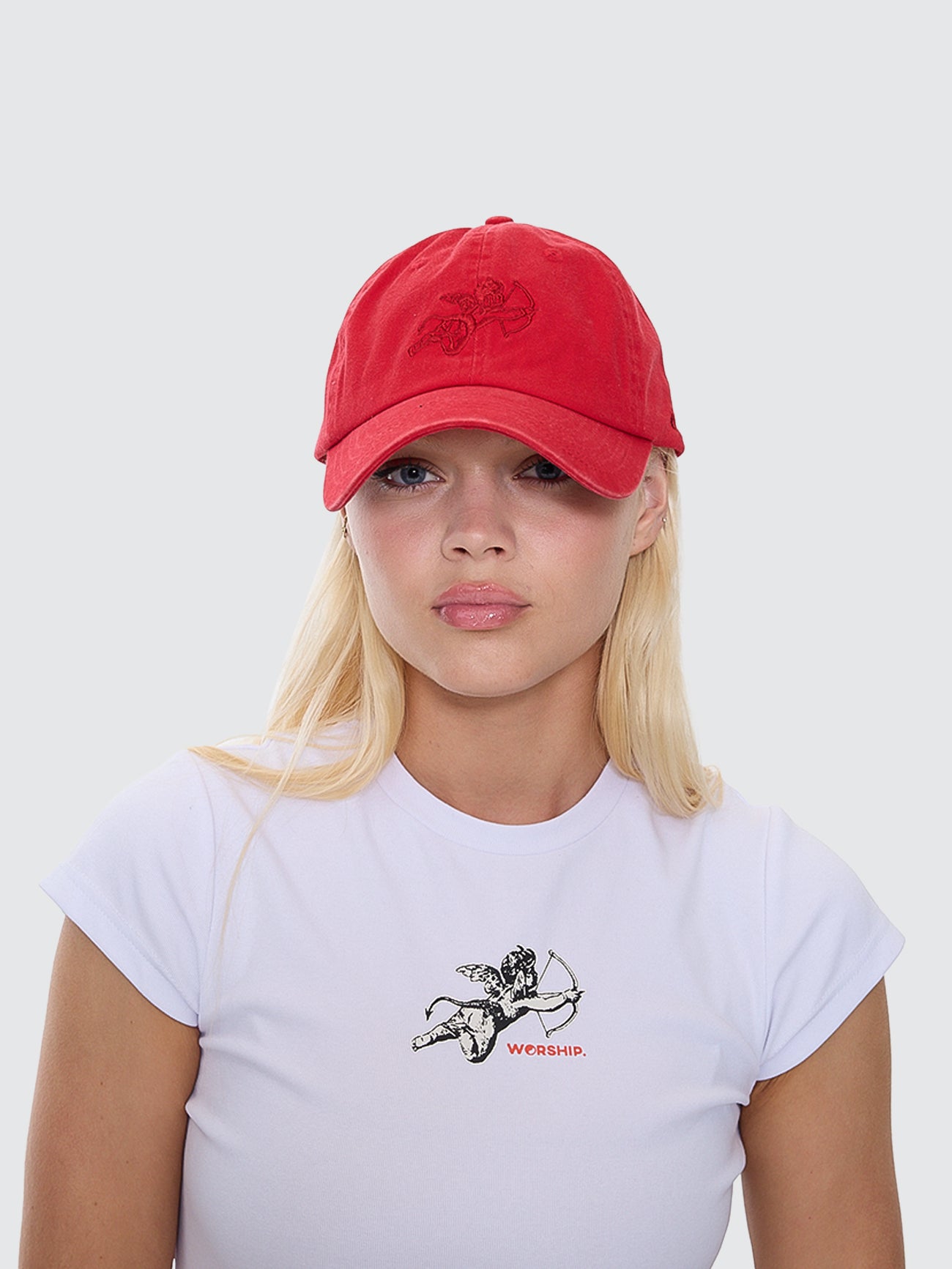 Cherub Dad Cap - Lucky Red