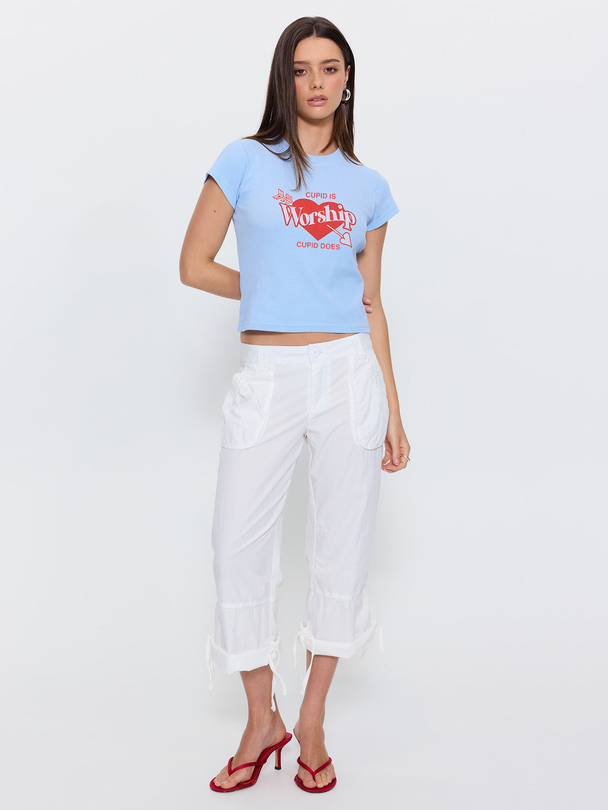 Love Struck Teeny Tee - Dream Blue