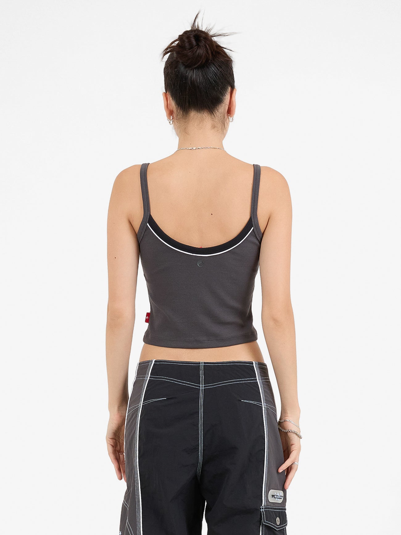 Express Singlet - Worn Black 4