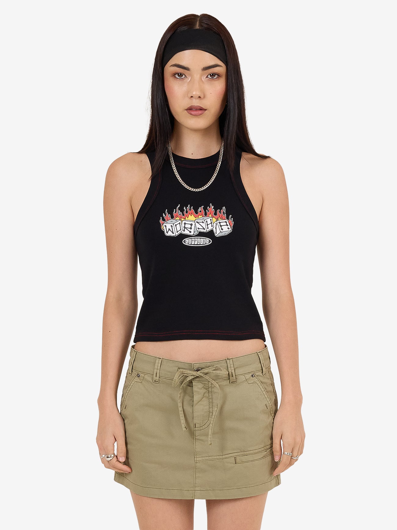 Snake Eyes Slim Fit Tank - Black 4