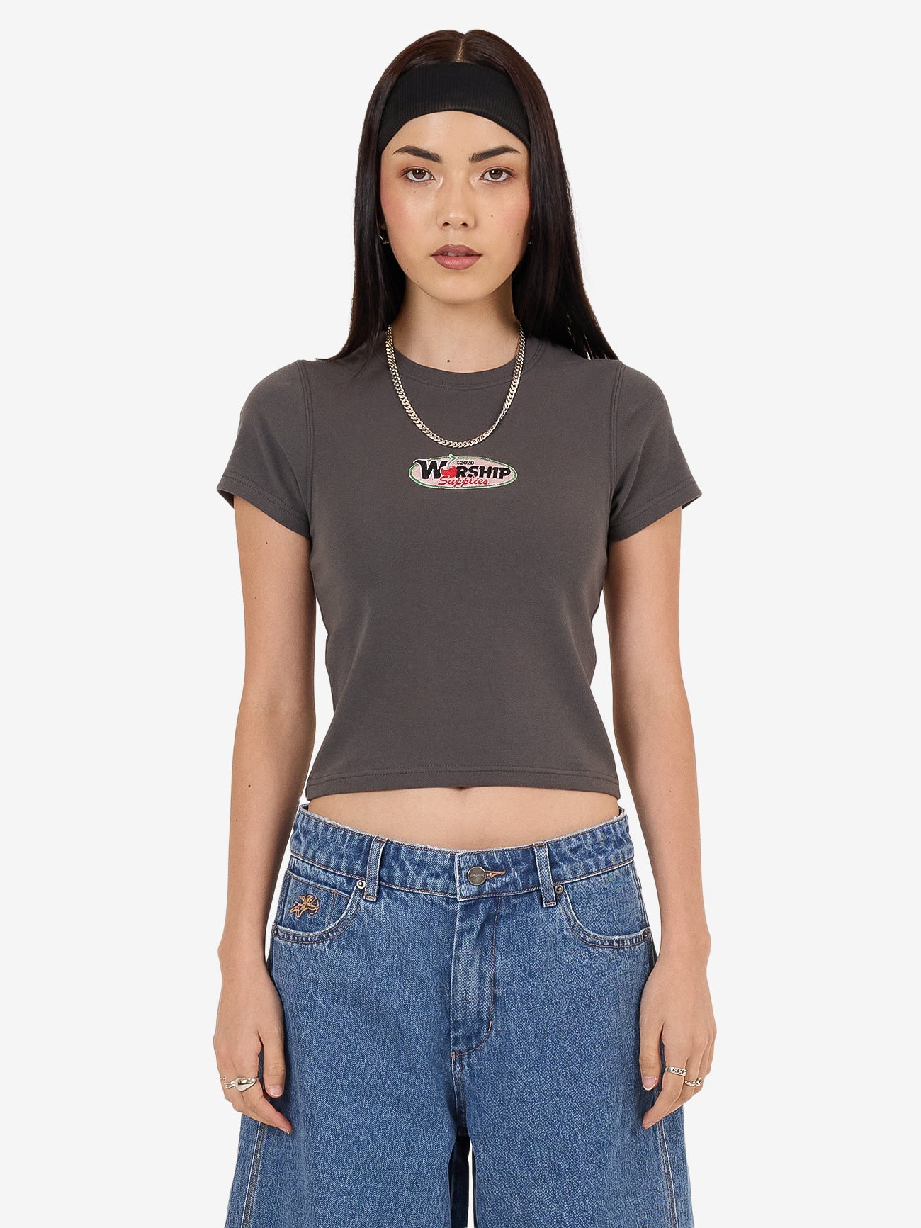 Glazed And Confused Slim Fit Tee - Worn Black 4