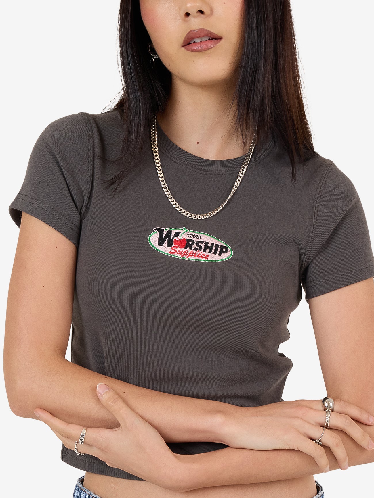 Glazed And Confused Slim Fit Tee - Worn Black 4