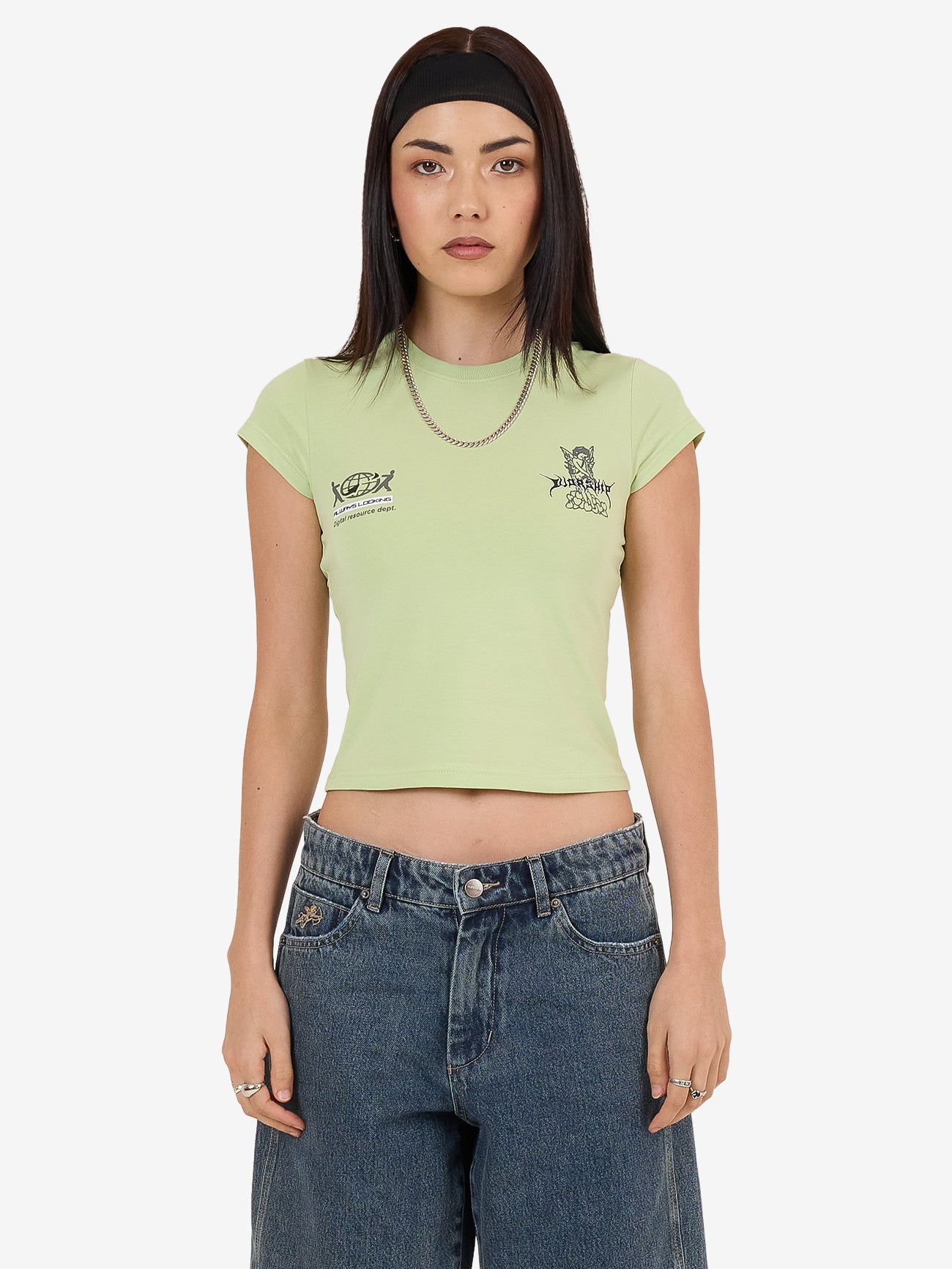 Logorama Cap Sleeve Tee - Margarita 4