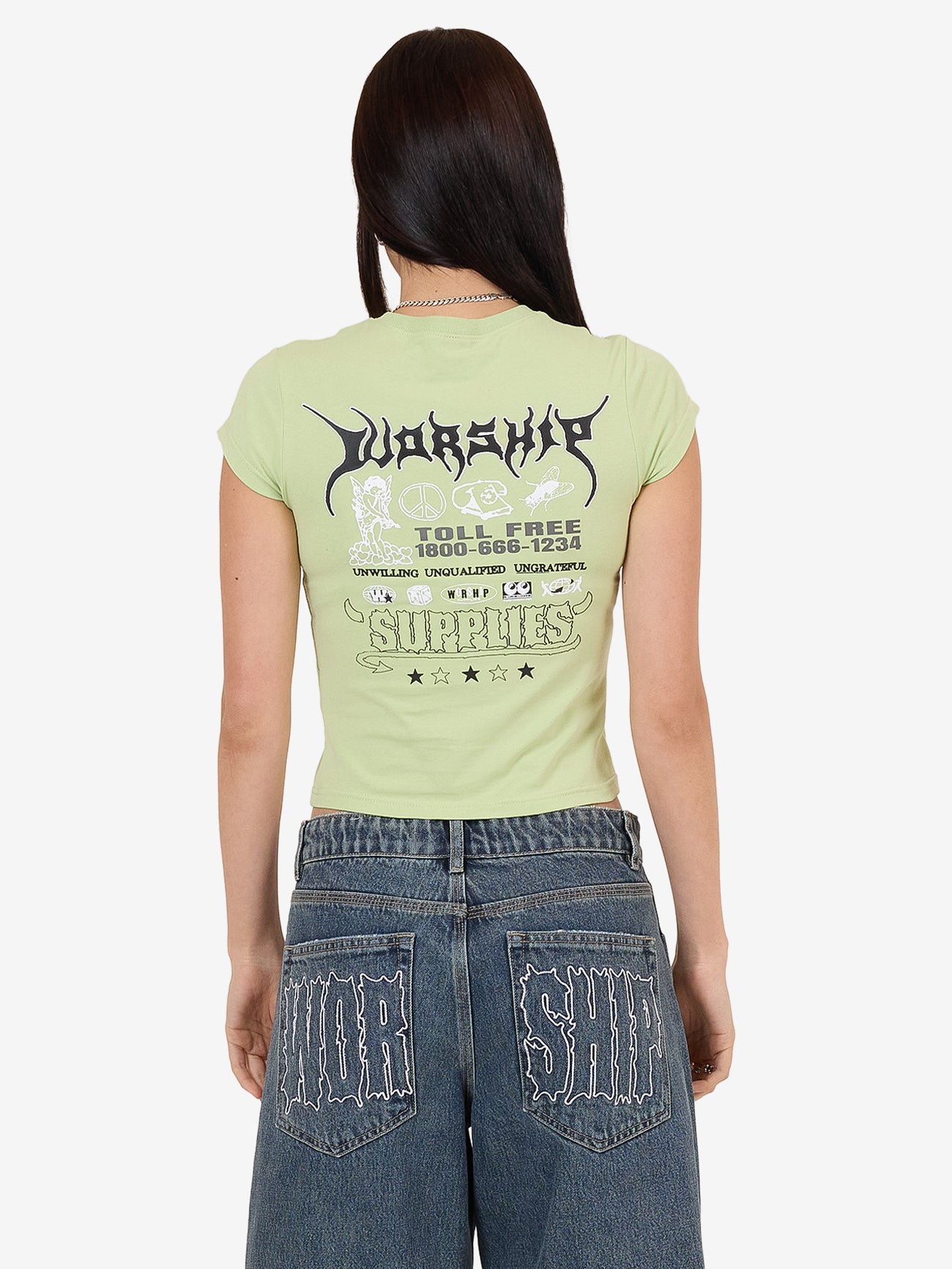 Logorama Cap Sleeve Tee - Margarita 4