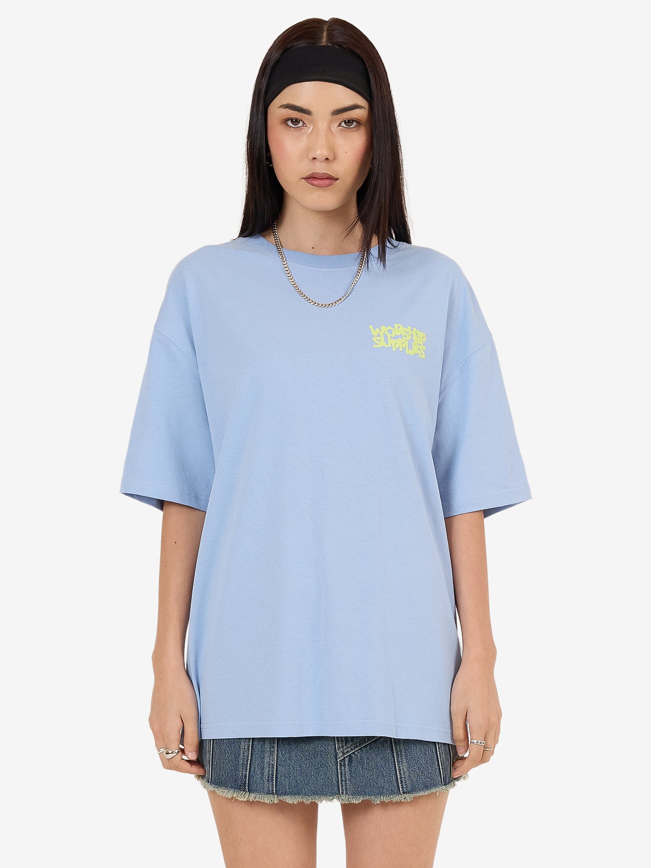 Terrain Relaxed Fit Tee - Bell Air Blue
