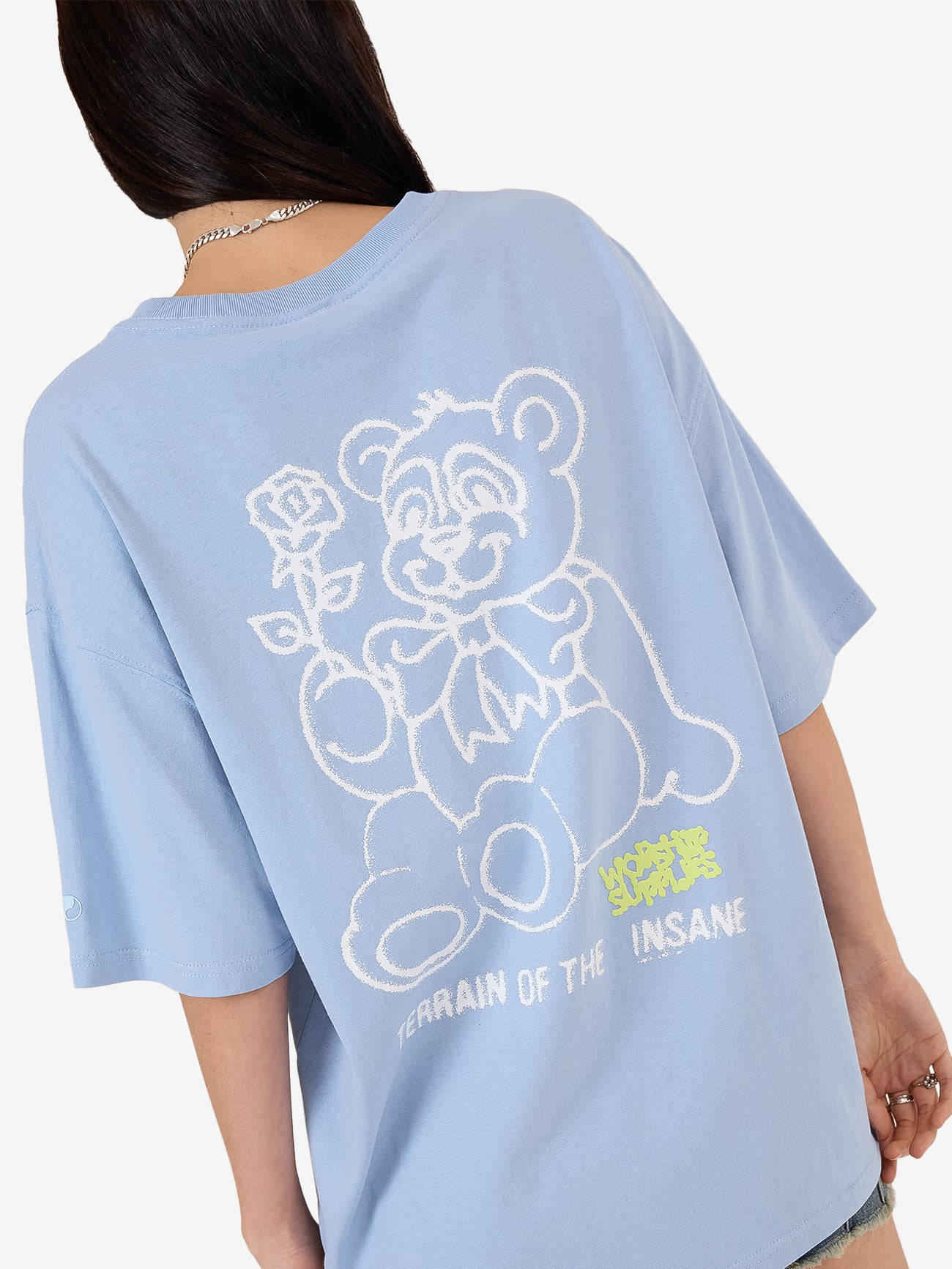 Terrain Relaxed Fit Tee - Bell Air Blue