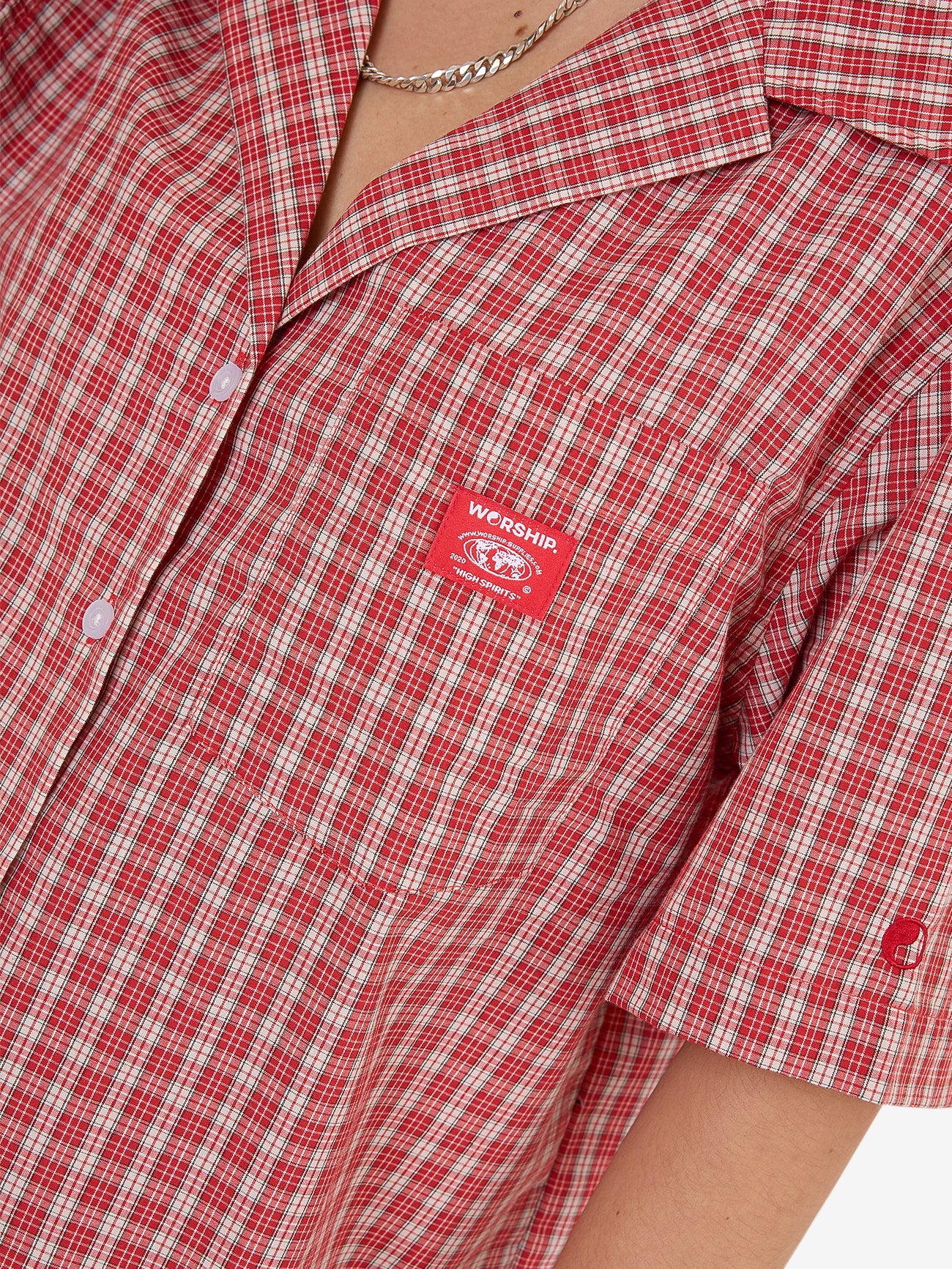 Glazed And Confused Box Fit Shirt - Cherry Red 4