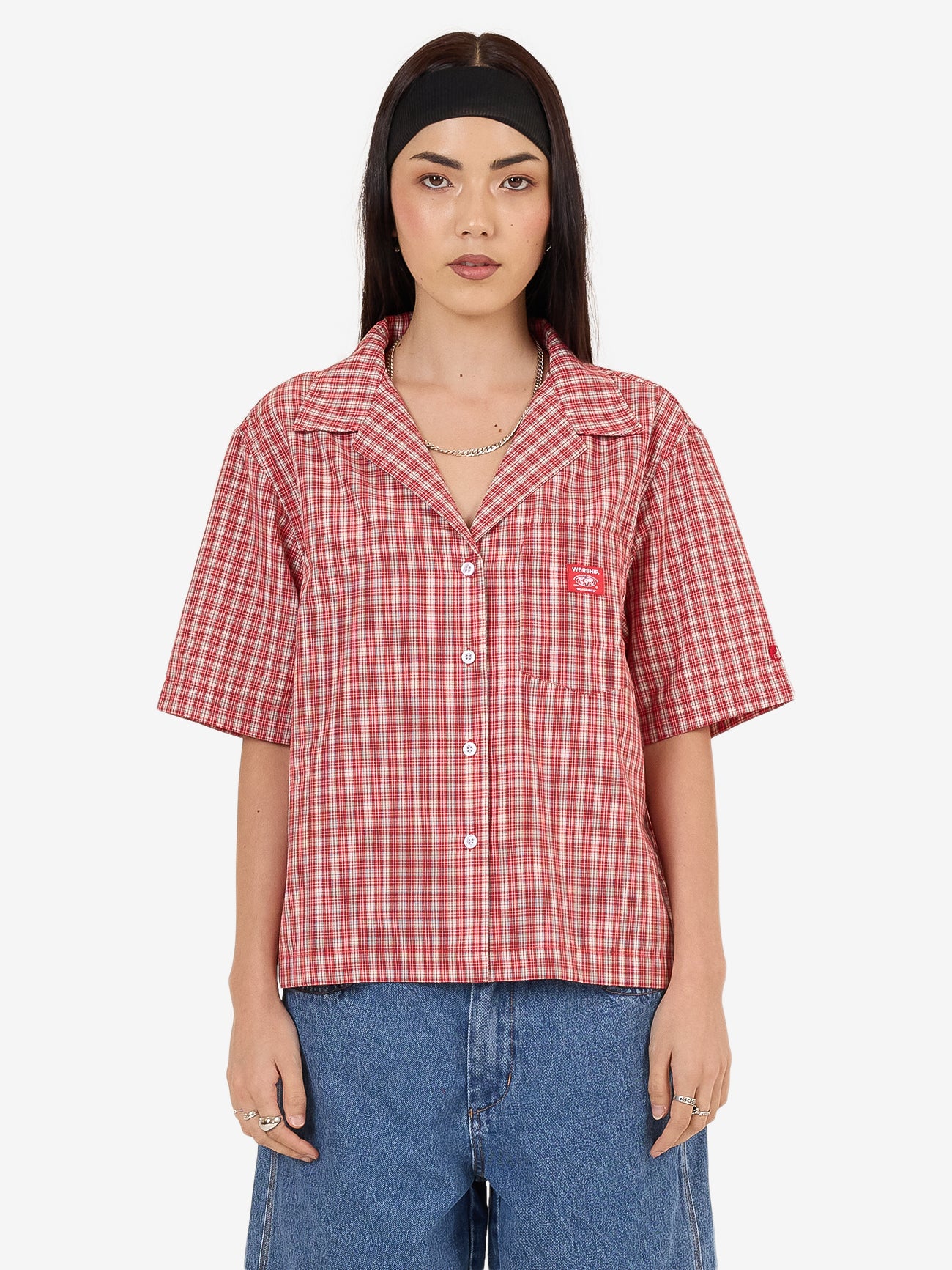 Glazed And Confused Box Fit Shirt - Cherry Red 4