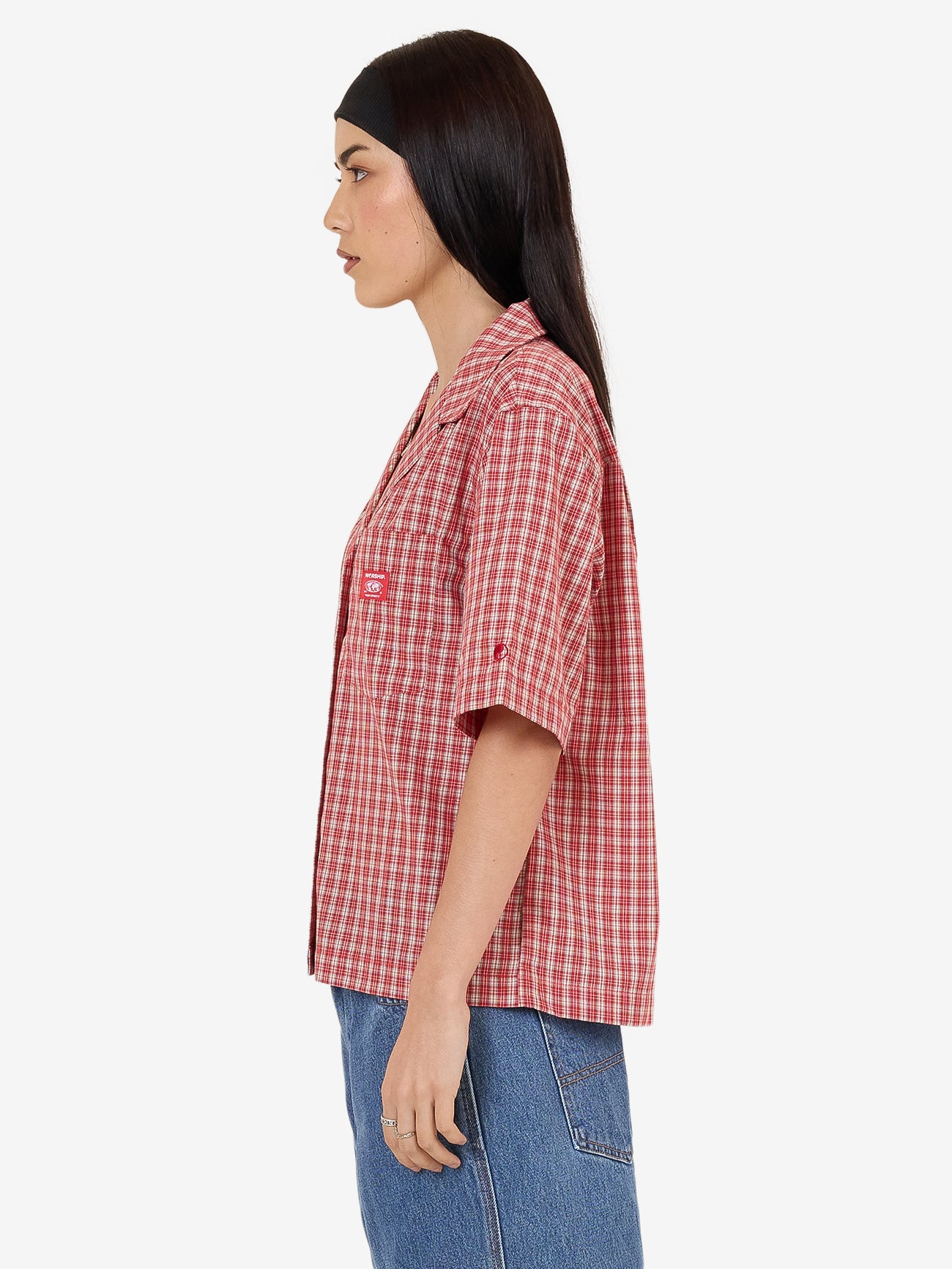 Glazed And Confused Box Fit Shirt - Cherry Red 4