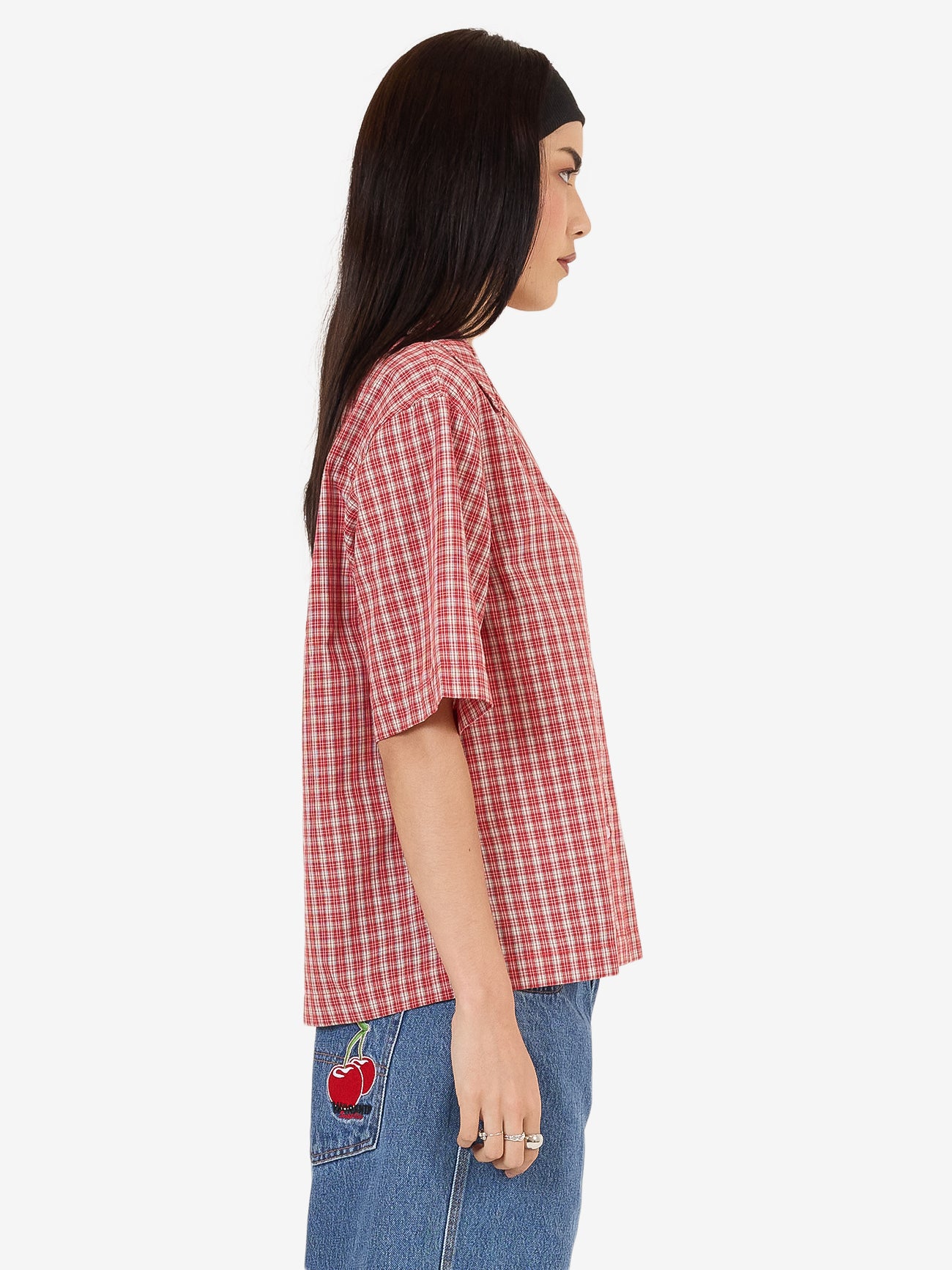 Glazed And Confused Box Fit Shirt - Cherry Red 4