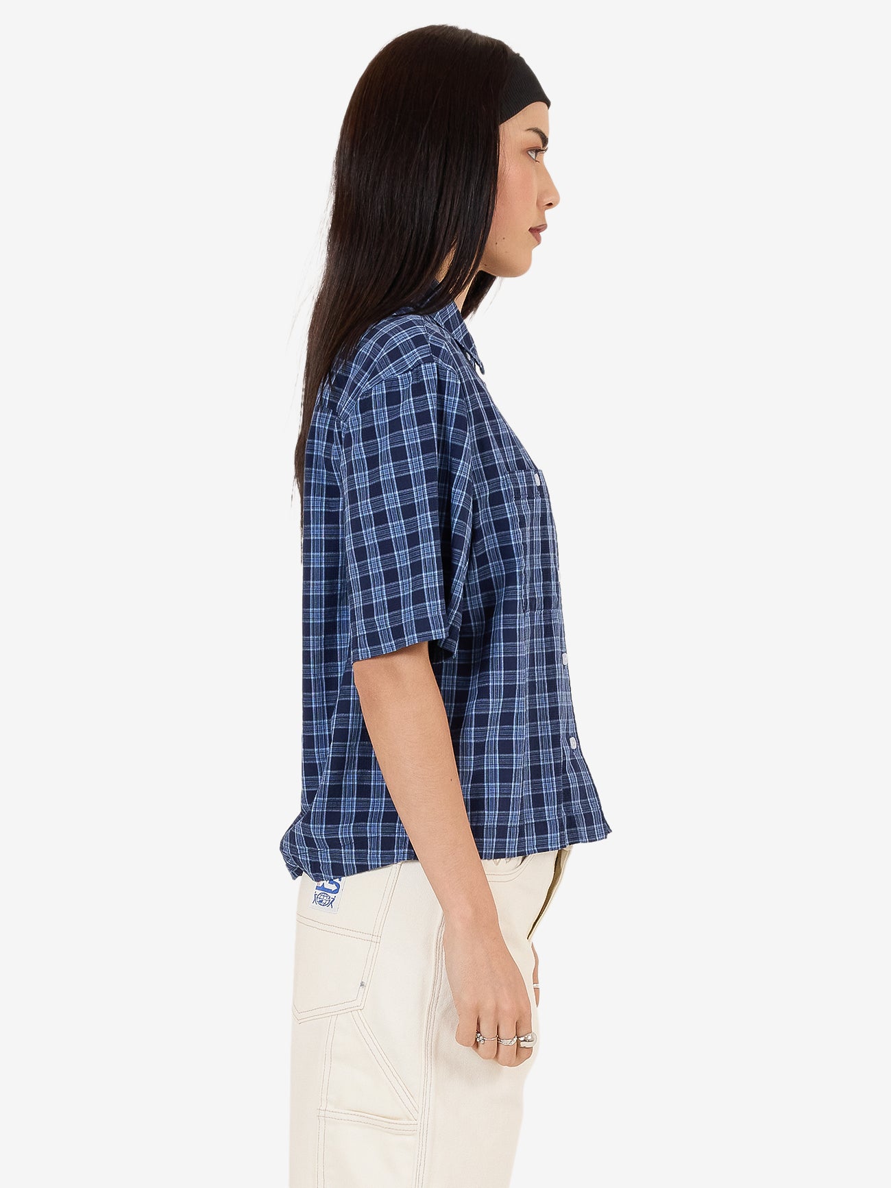 Removal Box Fit Shirt - Bell Air Blue