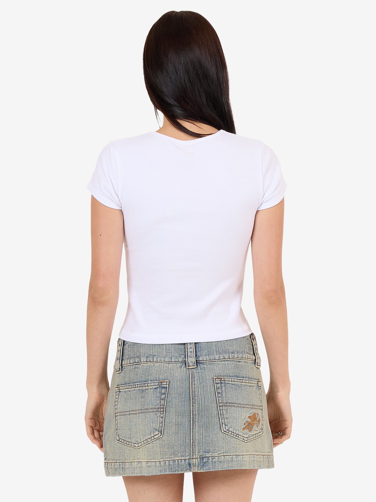 Entice Cap Sleeve Top - White 4