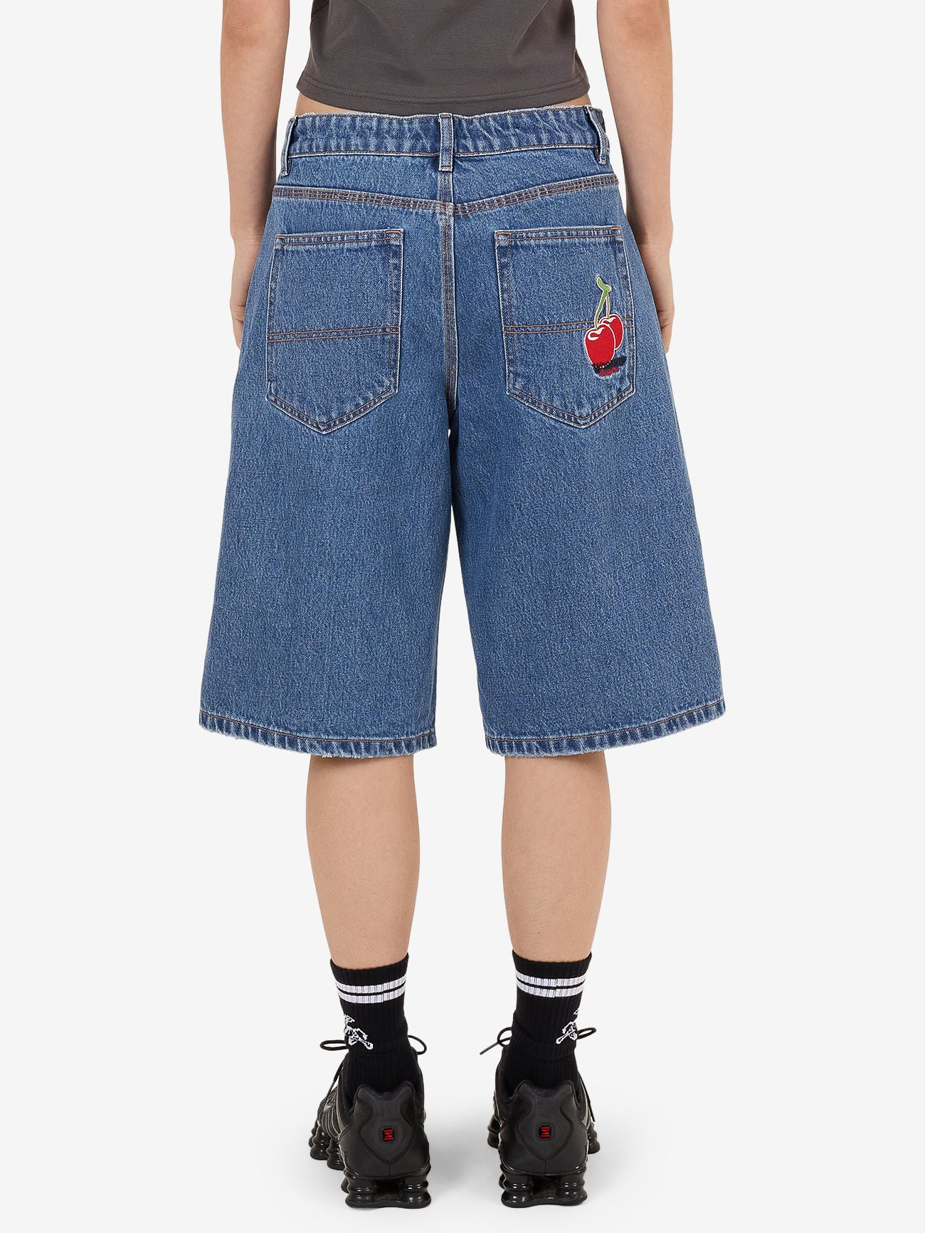 Glazed And Confused Big Baggy Short - Sky High Blue 4