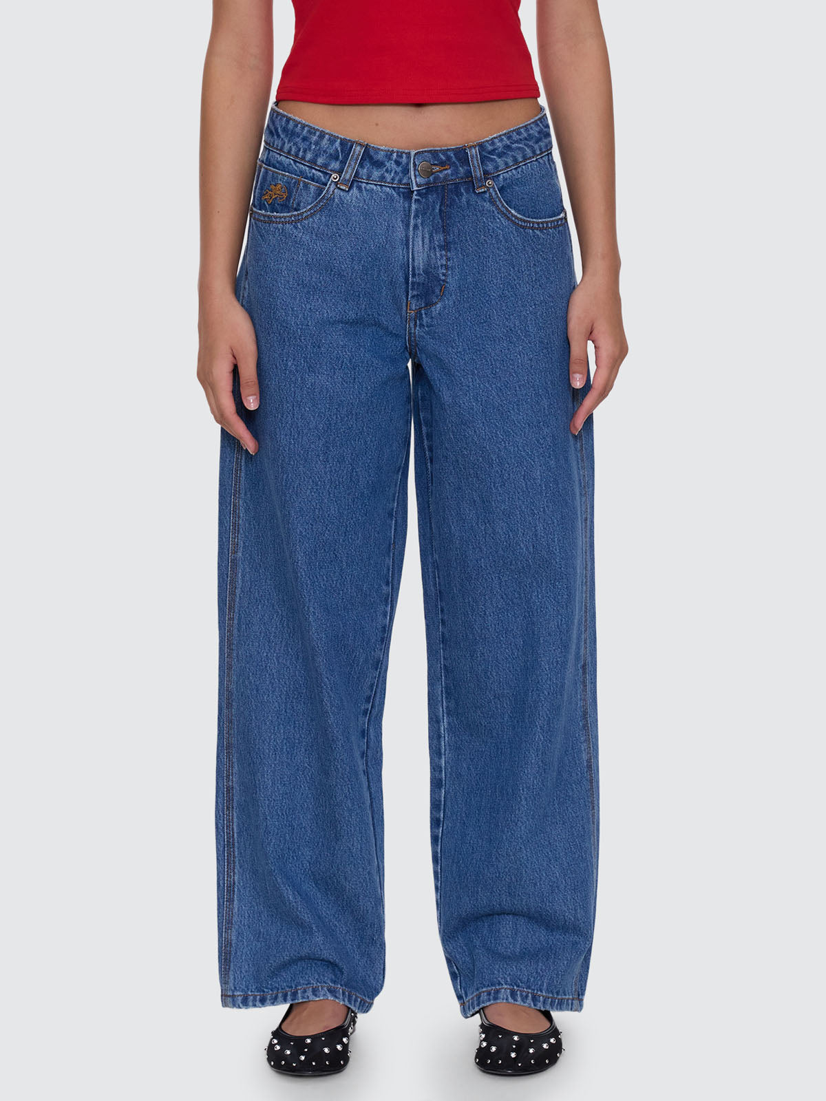 Worship Sloucher Jean - Sky High Blue
