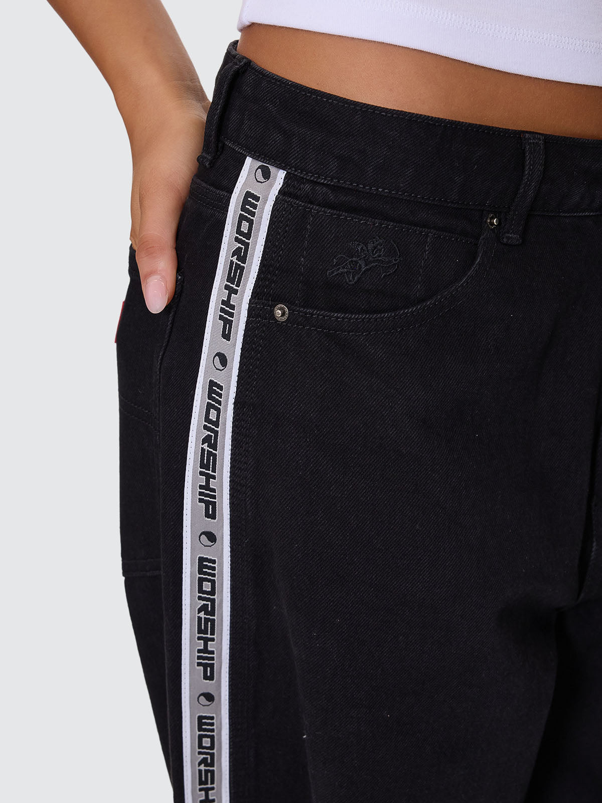 Pacer Big Baggy Jean - Worship Black