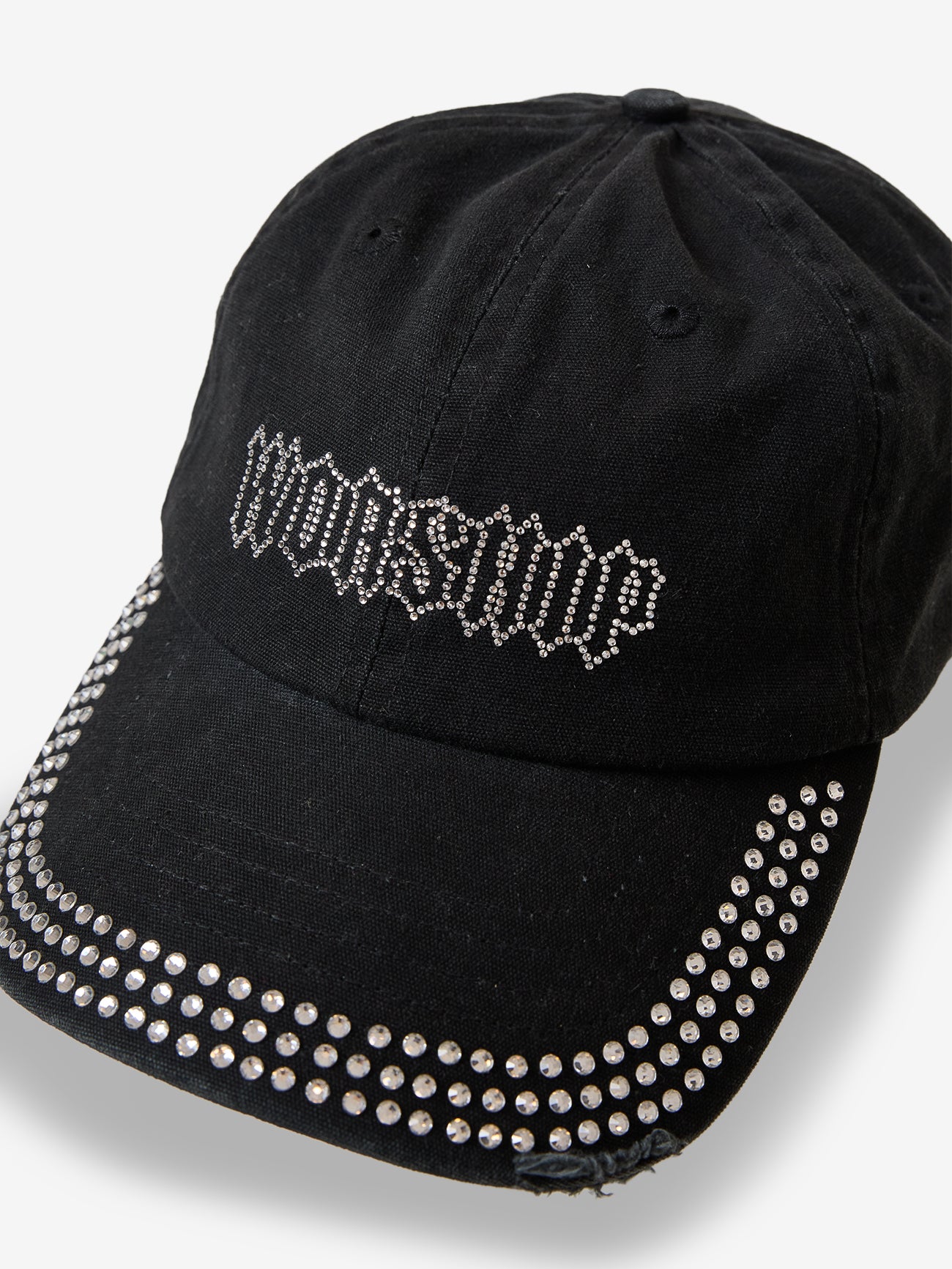 Glitz Canvas Dad Hat - Black One Size