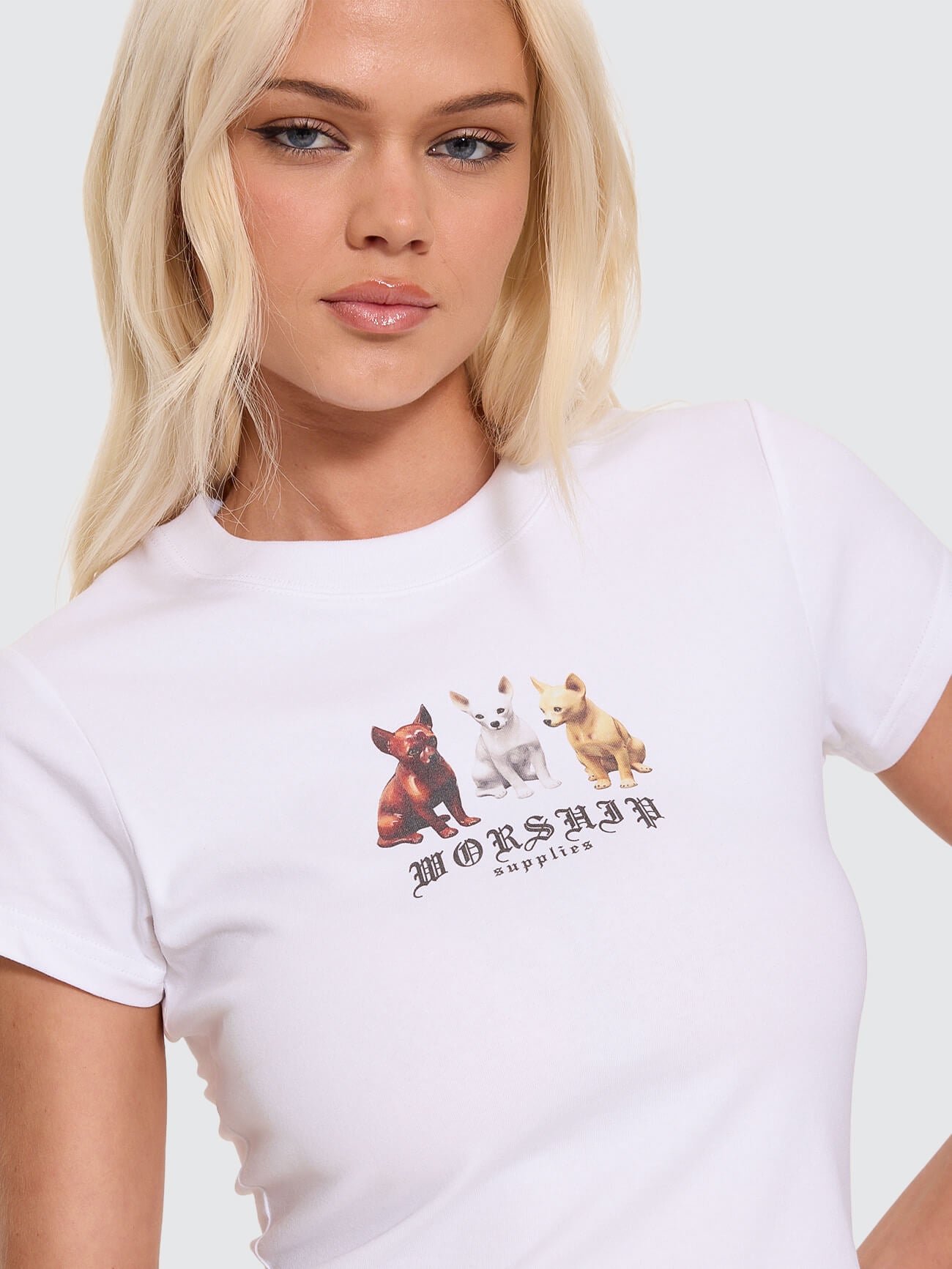 Chichi Teeny Tee - White 4