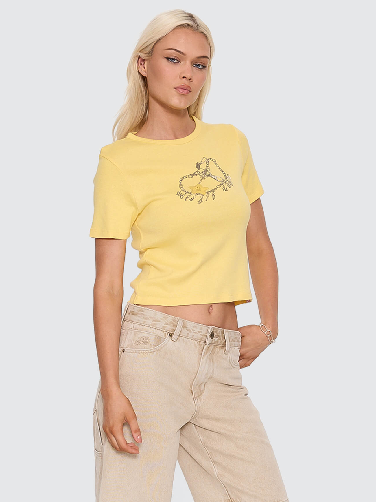 Supernova Day Fit Tee - Good Time Yellow 4