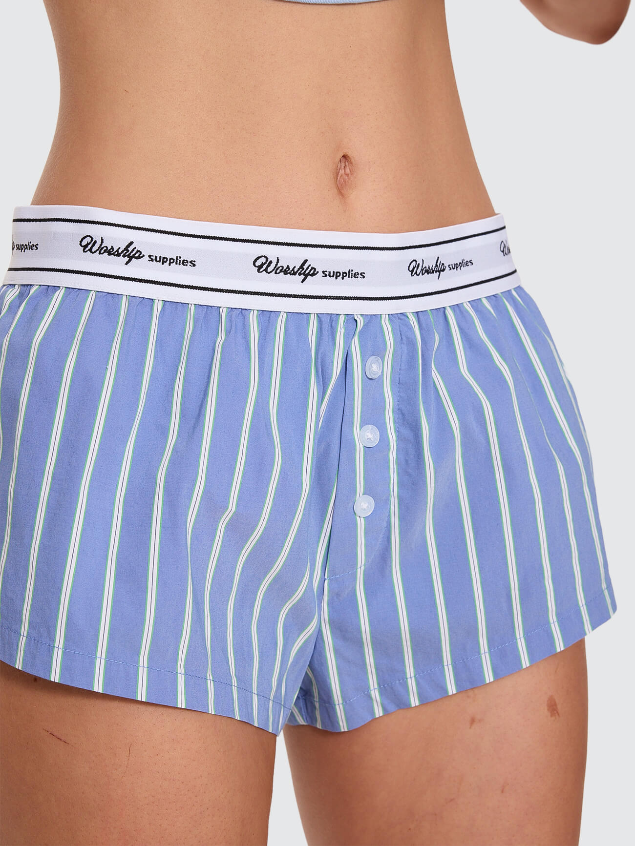 Cherub Micro Boxer Shorts - Dream Blue Stripe 4