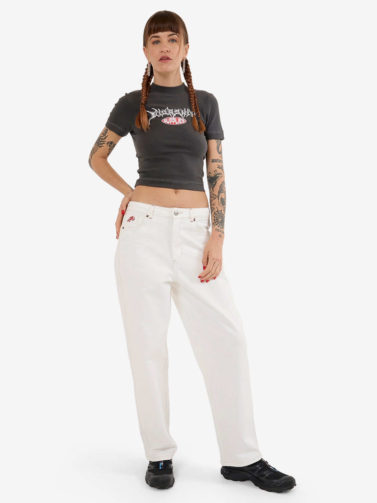 Prequil Slim Fit Tee - Worn Black 4