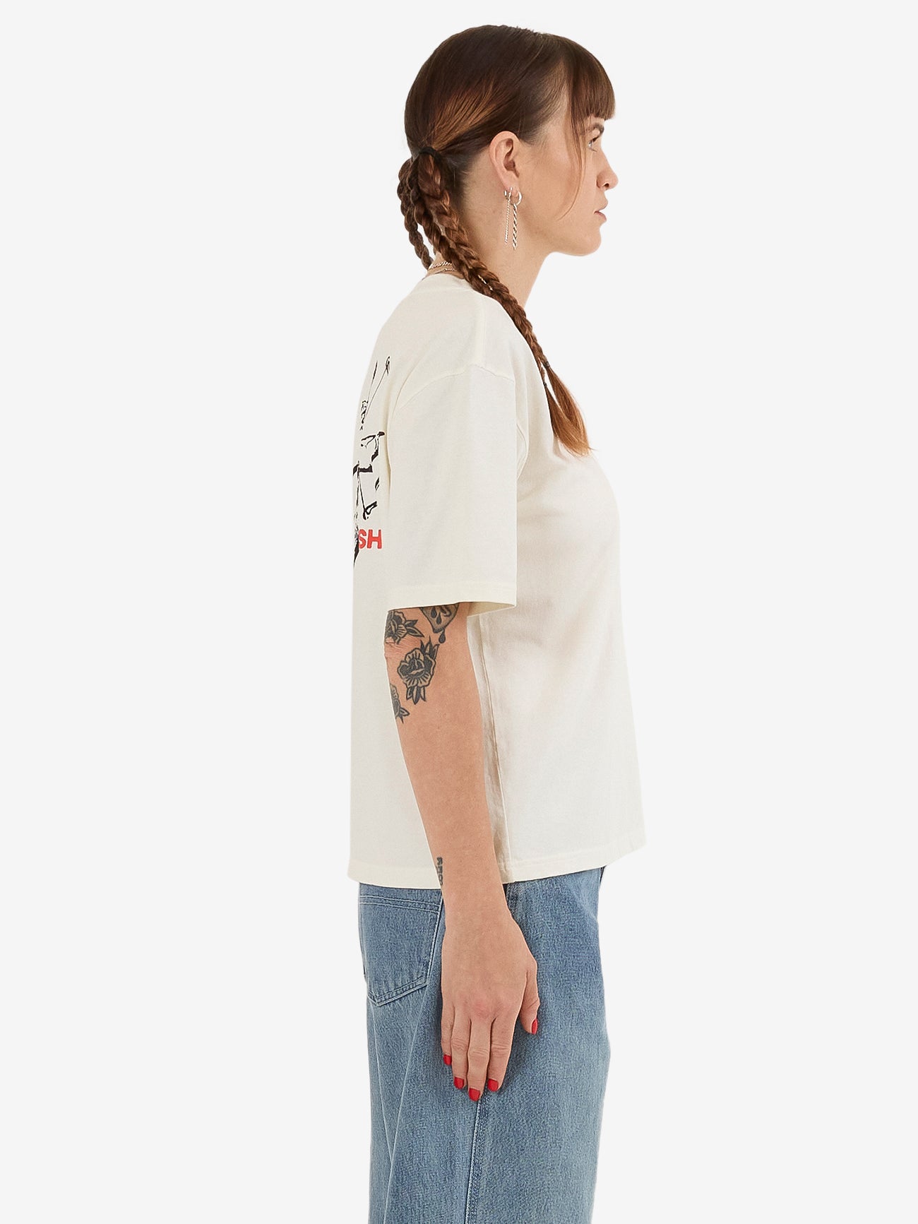Cherub Regular Fit Tee - Bone 4