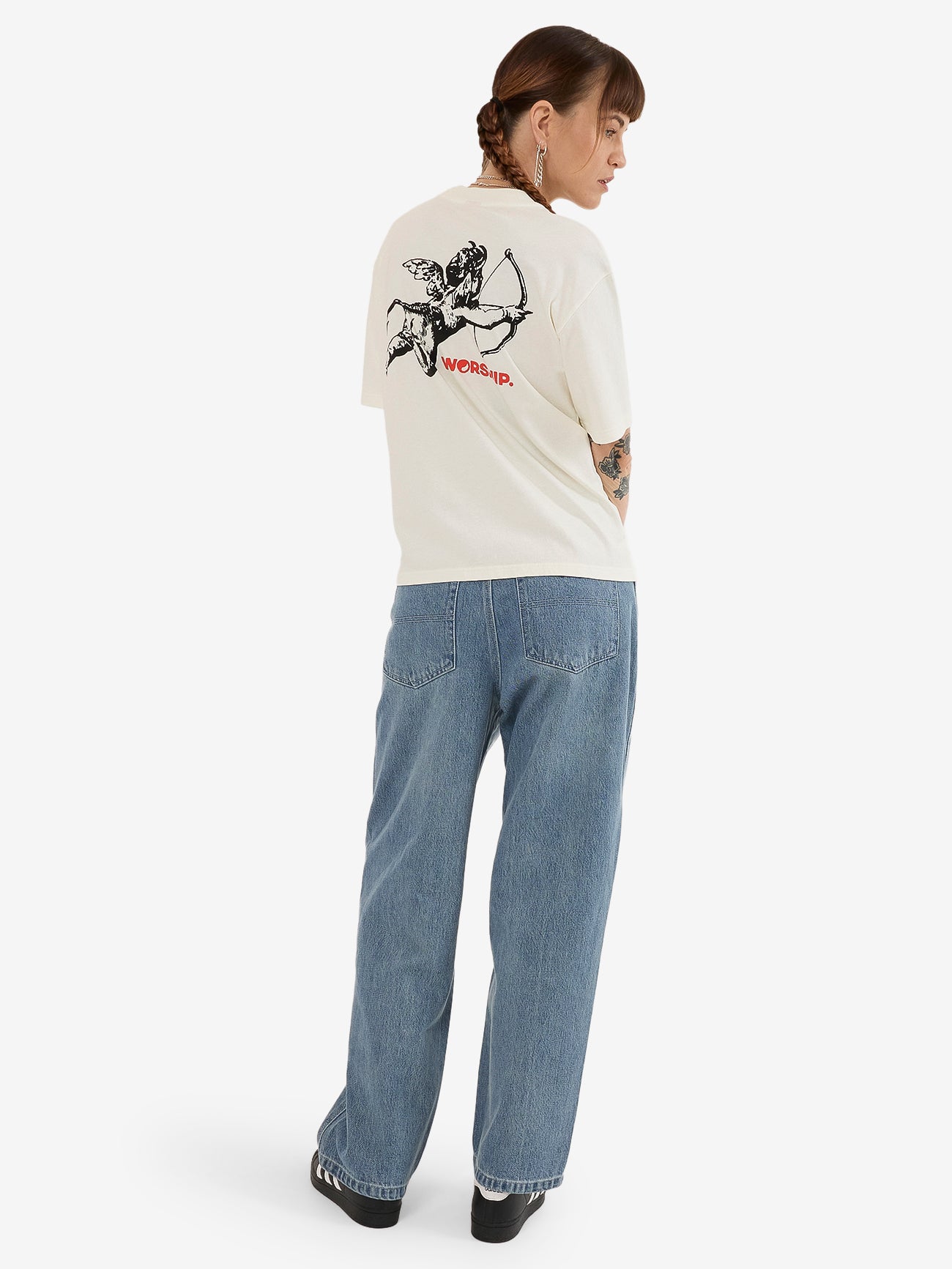 Cherub Regular Fit Tee - Bone 4