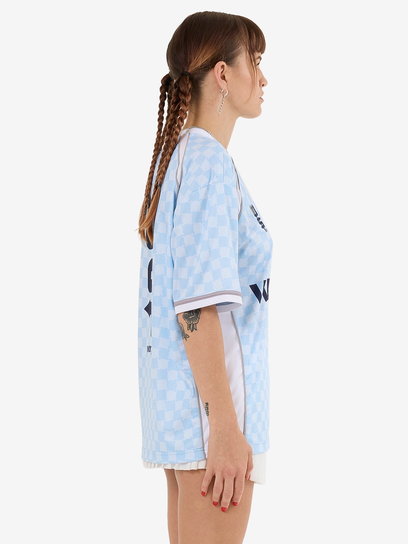 Take A Trip V Neck Football Jersey - Ice Melt 4