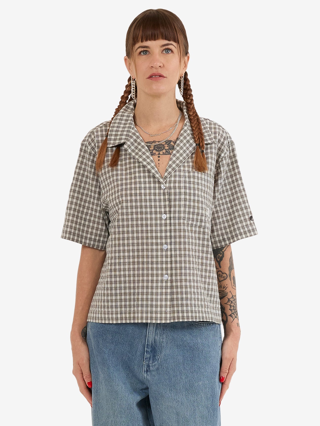 Cherub Box Fit Shirt - Jasper Green 4