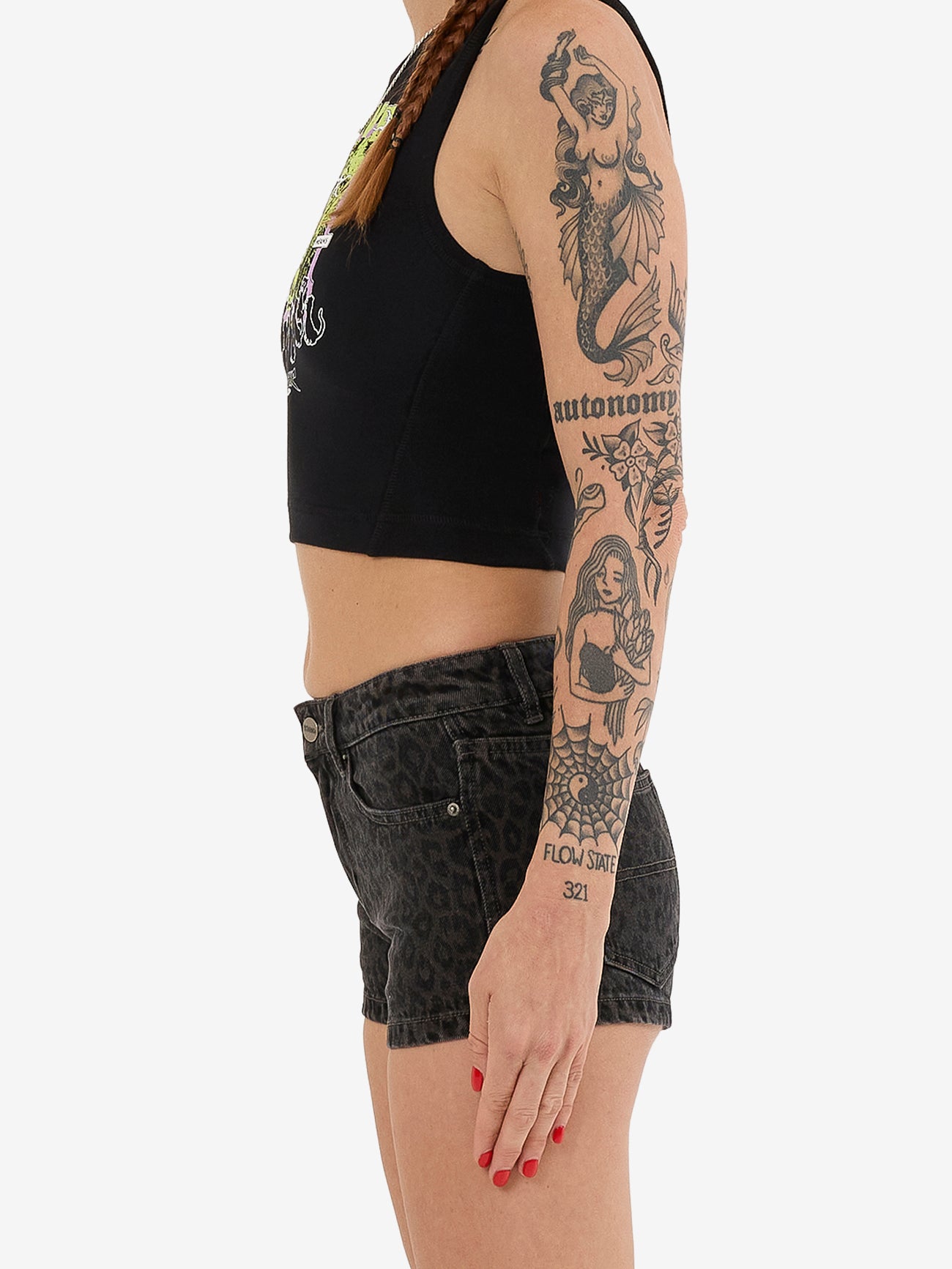 Miaow Y2K Crush Micro Short - Black 4