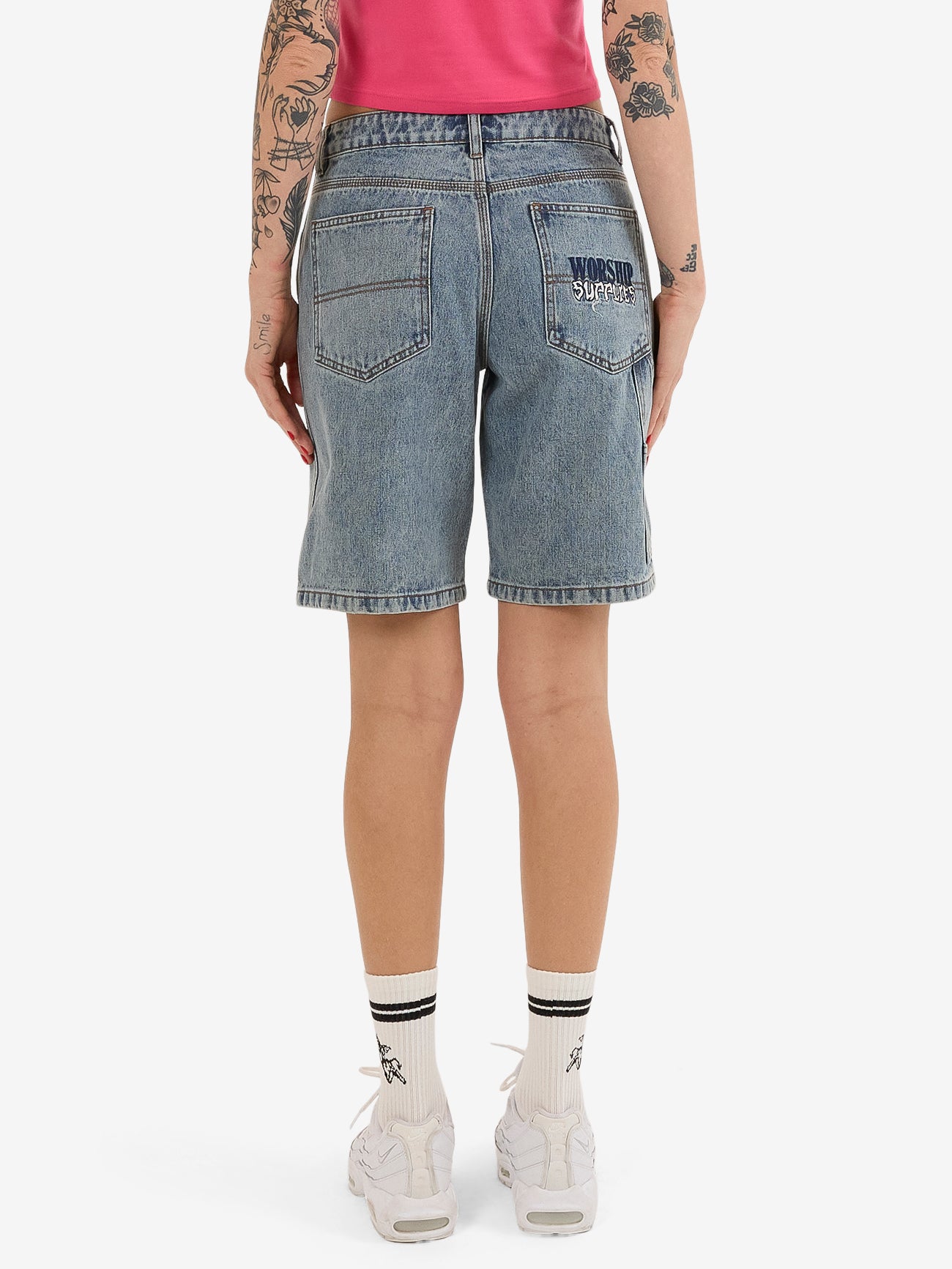 Get A Grip Carpenter Short - Stone Blue 4