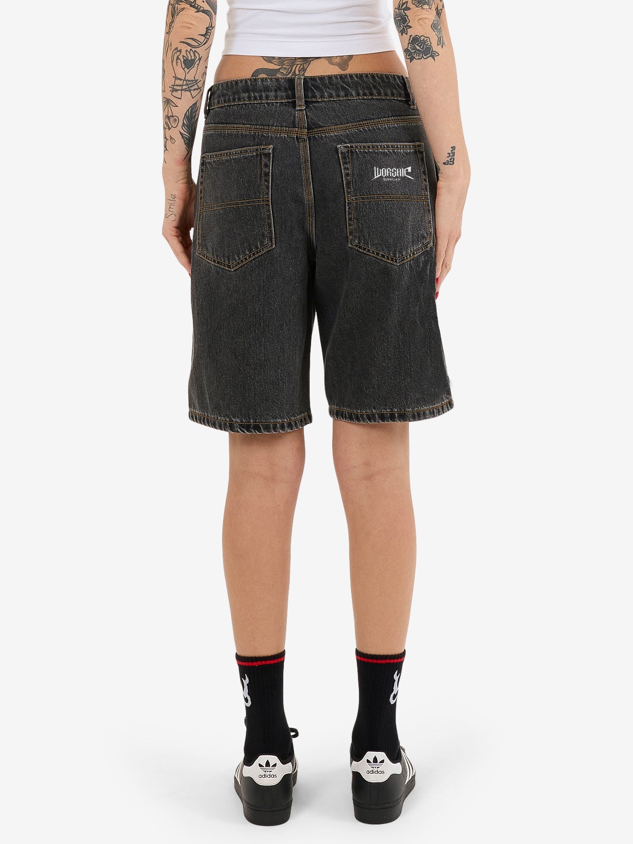 Nucore Sloucher Short - Black Rinse 4