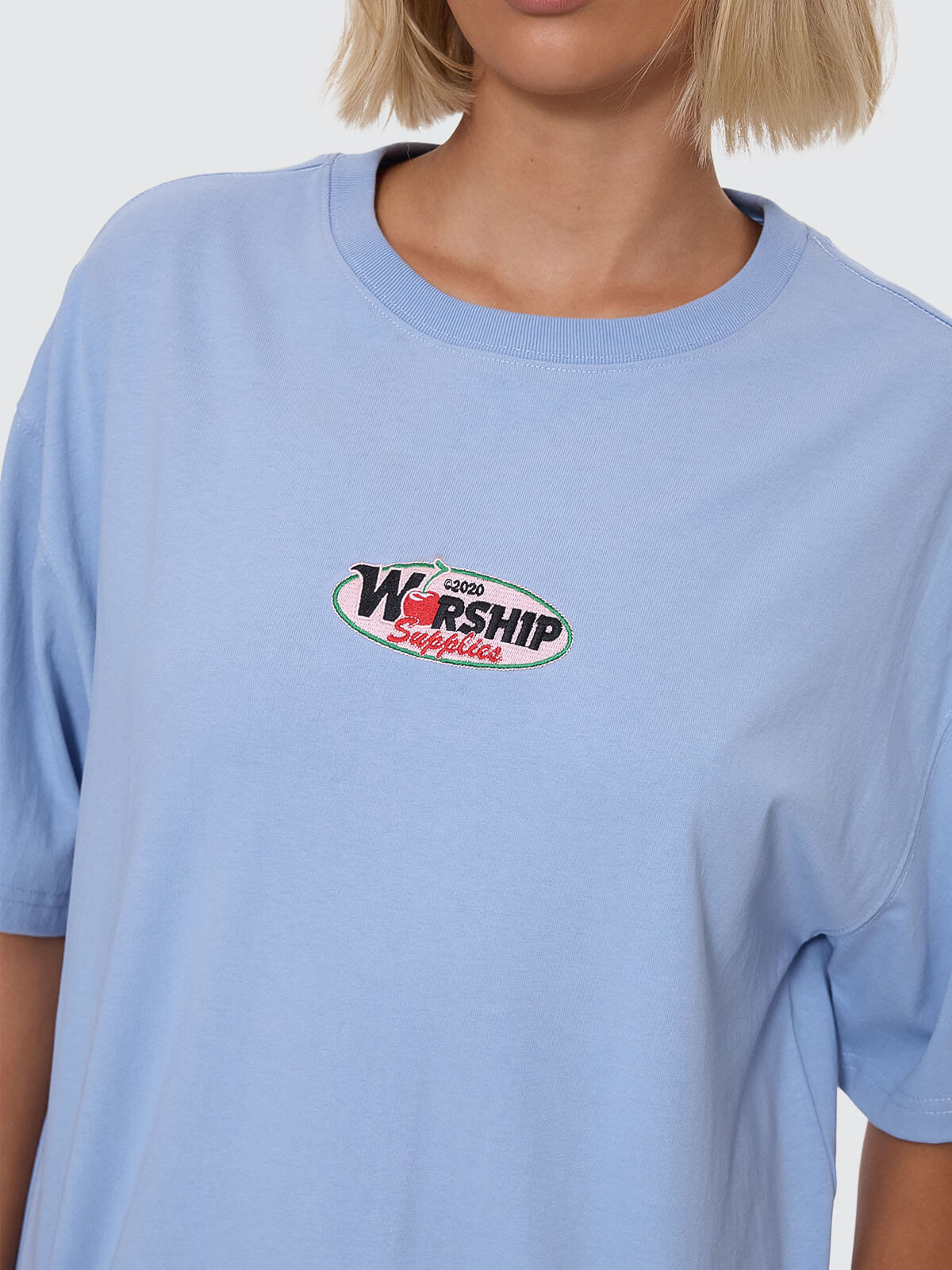 Glazed And Confused Relaxed Fit Tee - Bell Air Blue 4