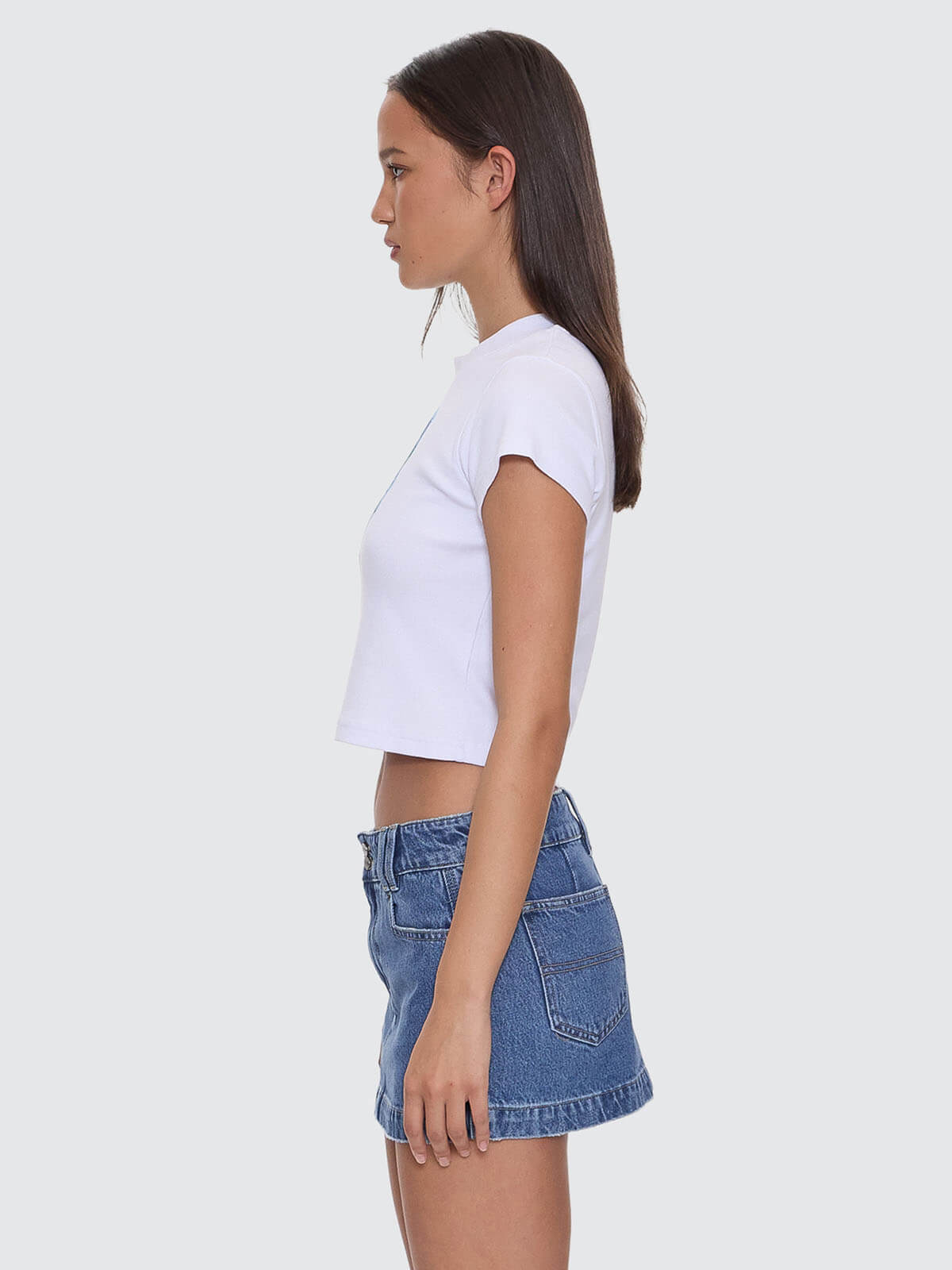 No Ragrets Teeny Tee - White 4