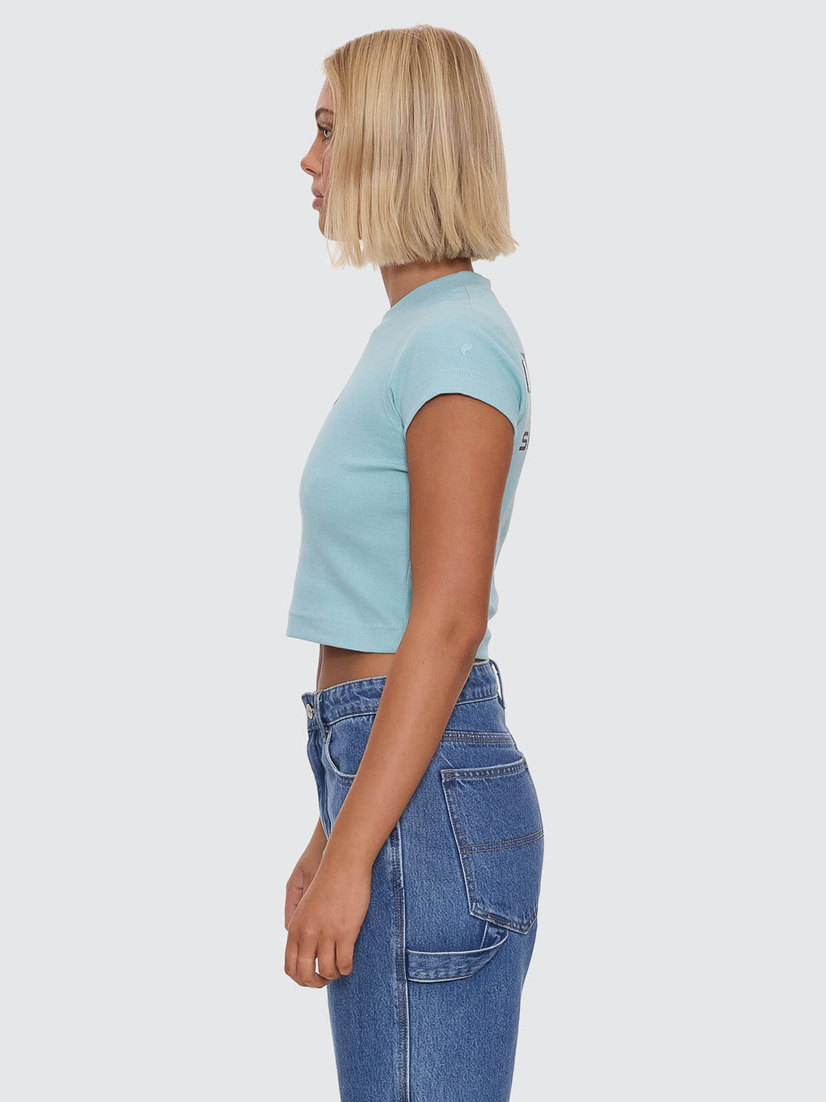 Orion Teeny Tee - Aqua 4