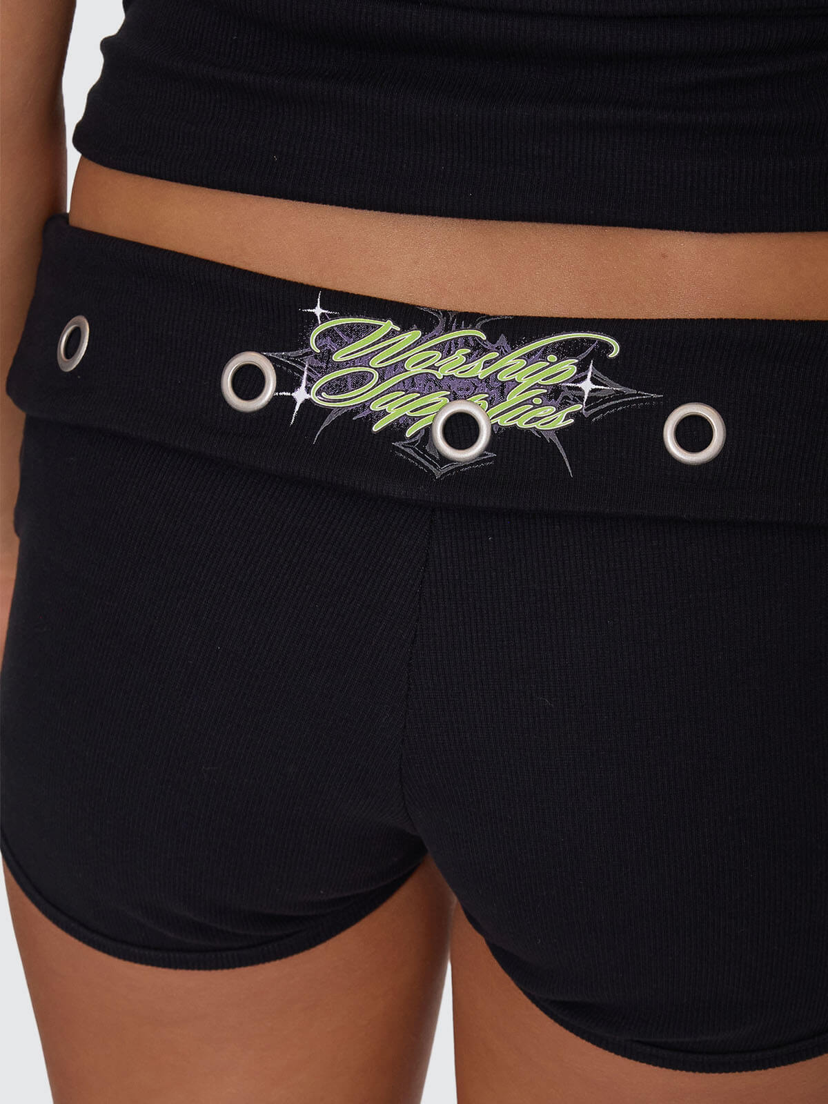 Ventura Booty Short - Black 4