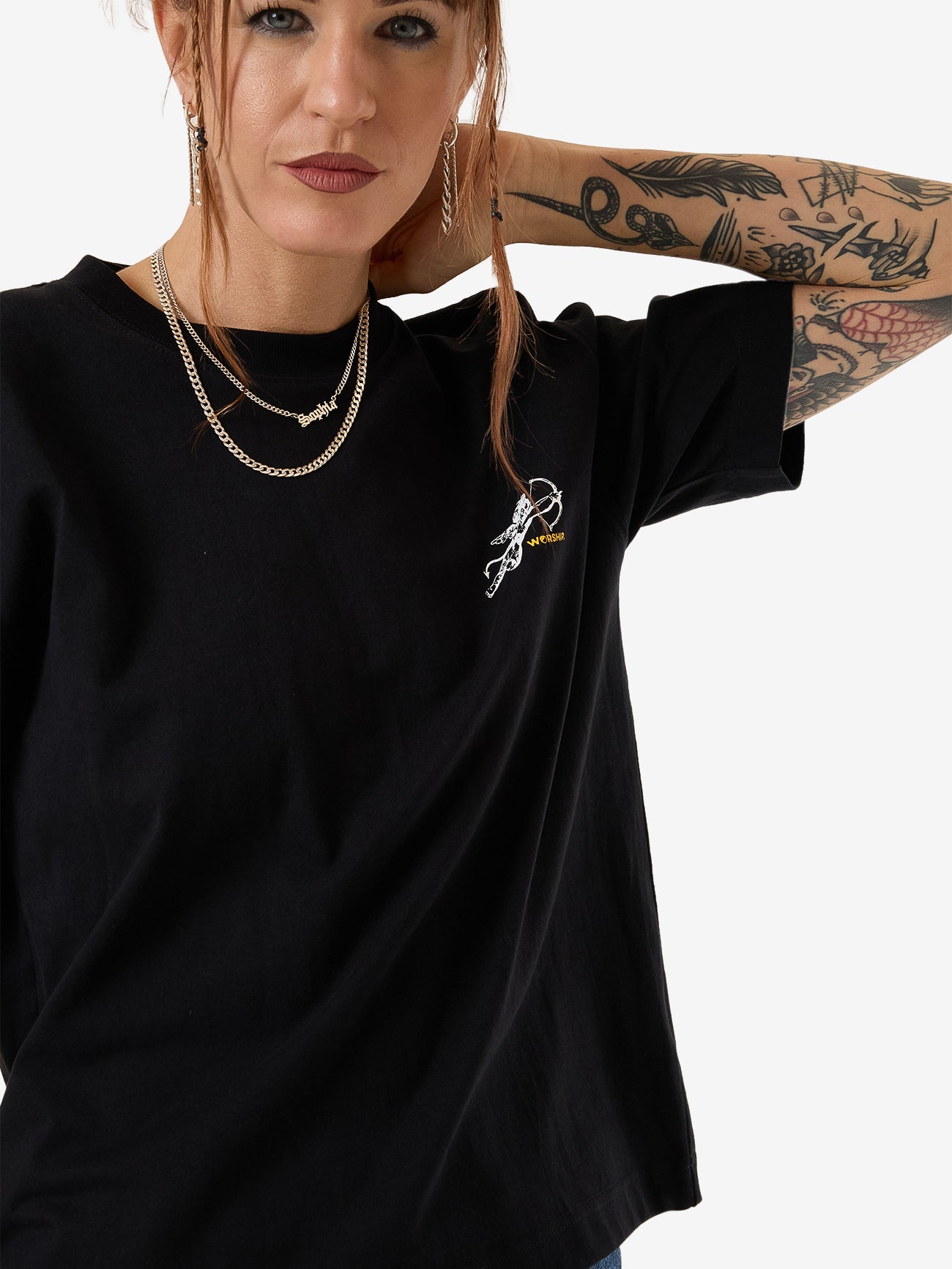 Cherub Regular Fit Tee - Standard Black 4