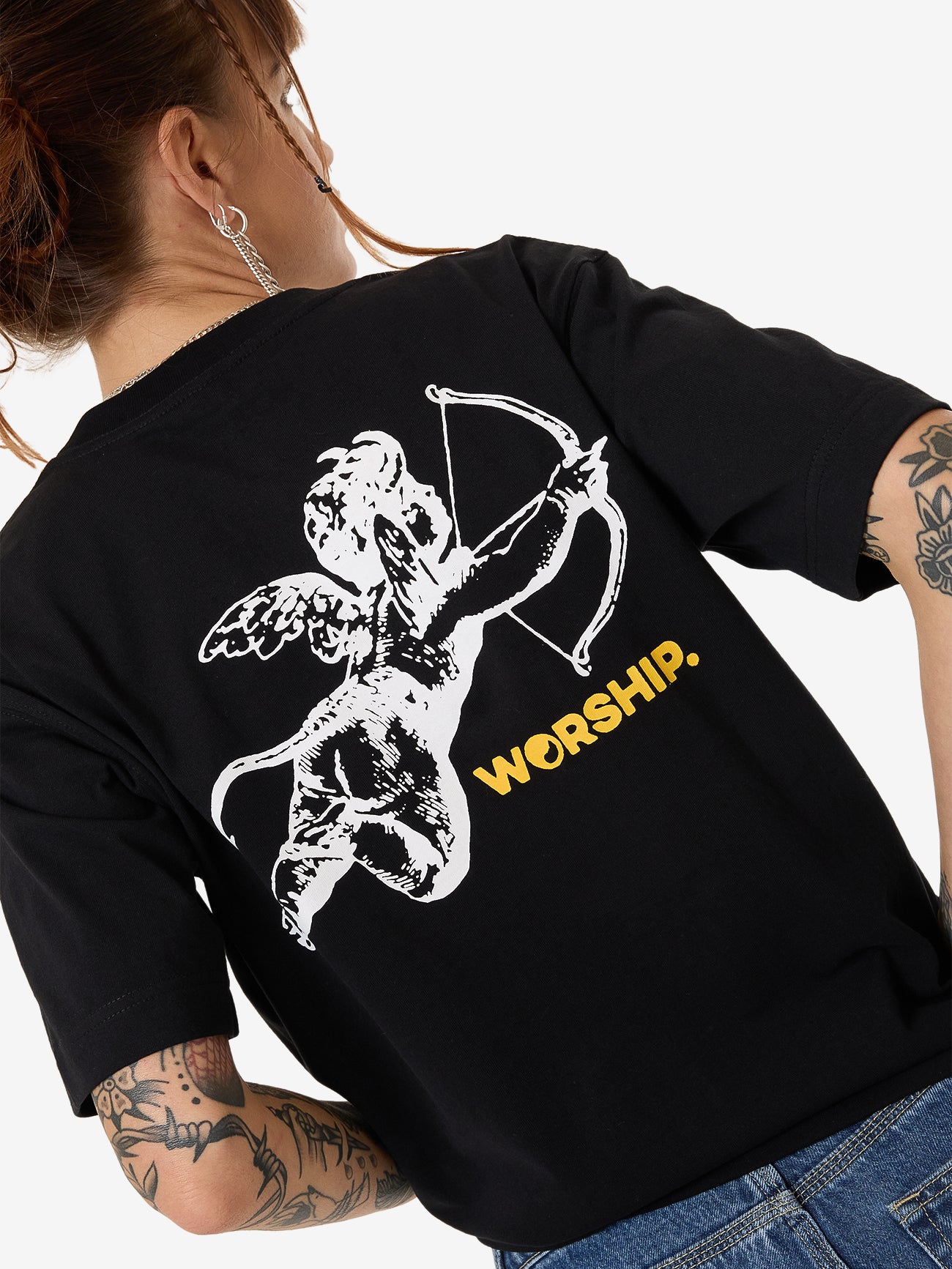 Cherub Regular Fit Tee - Standard Black 4