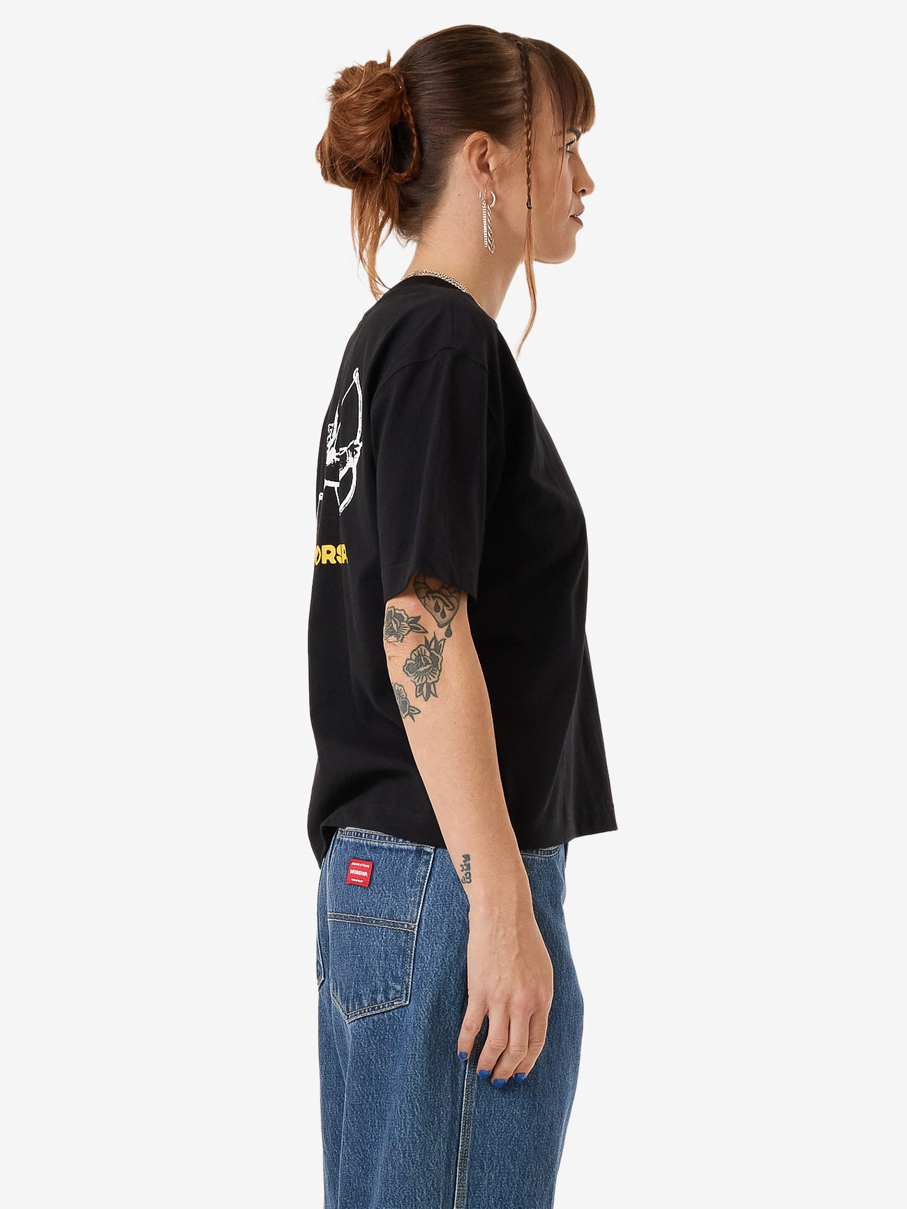 Cherub Regular Fit Tee - Standard Black 4