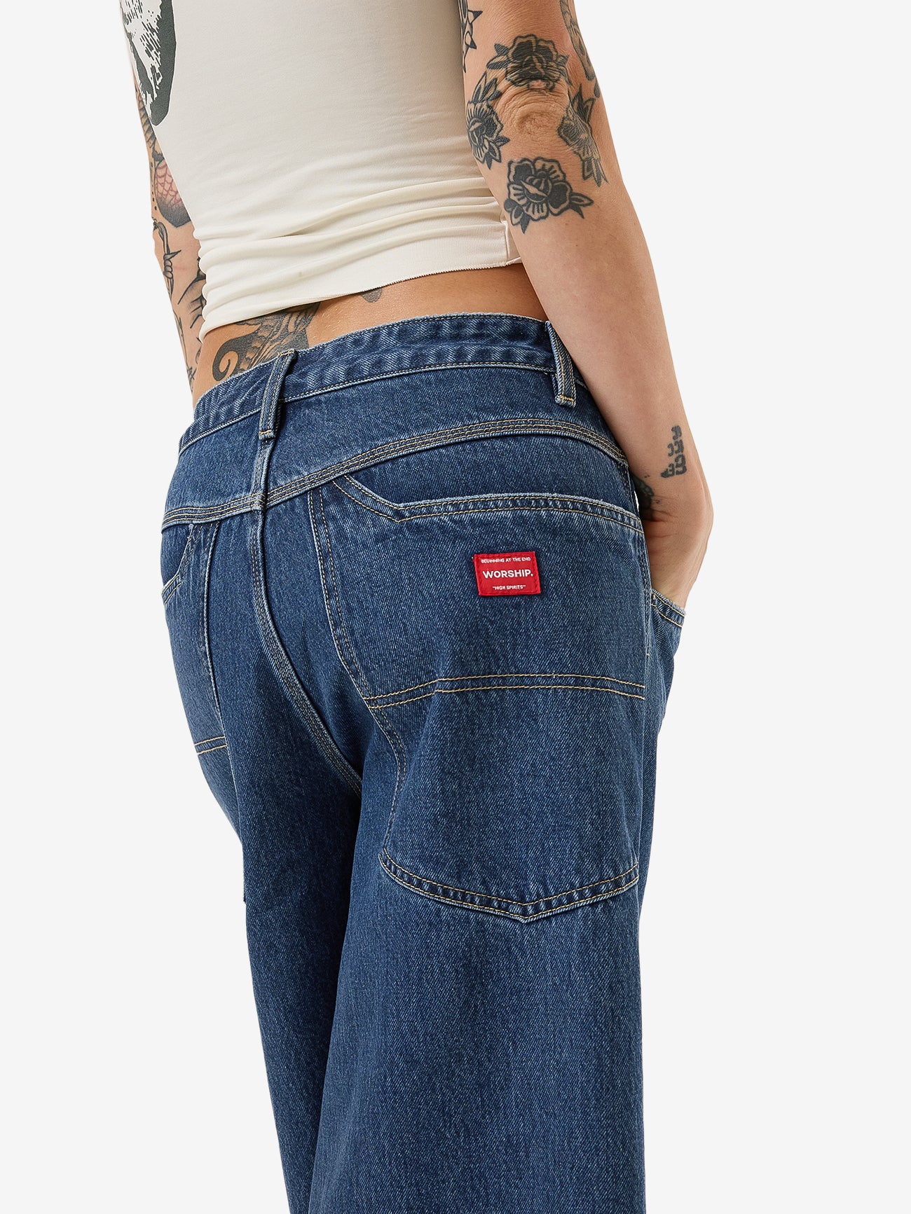 Longboy Short - Worn Blue Rinse 4