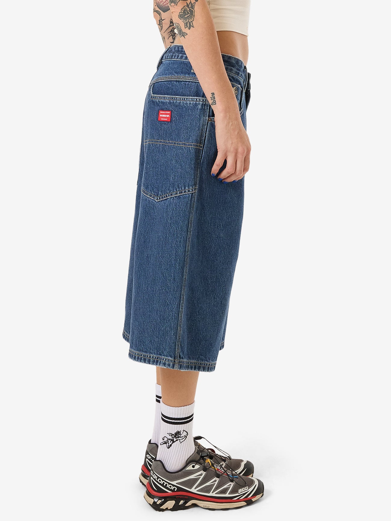 Longboy Short - Worn Blue Rinse 4
