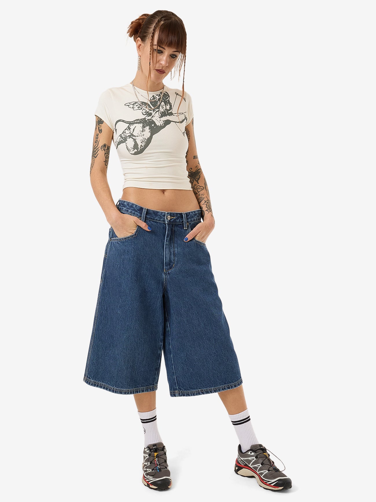 Longboy Short - Worn Blue Rinse 4