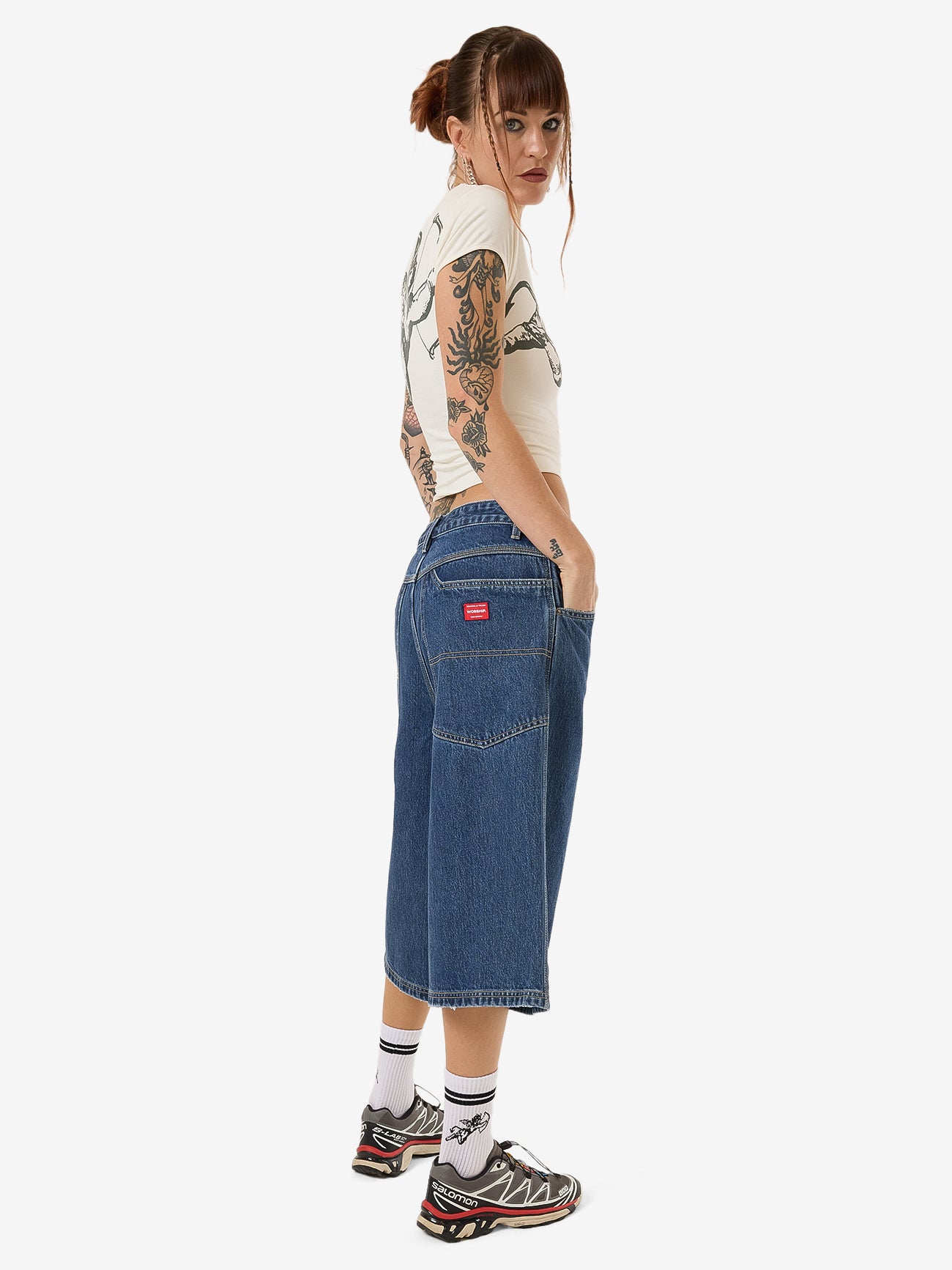 Longboy Short - Worn Blue Rinse 4